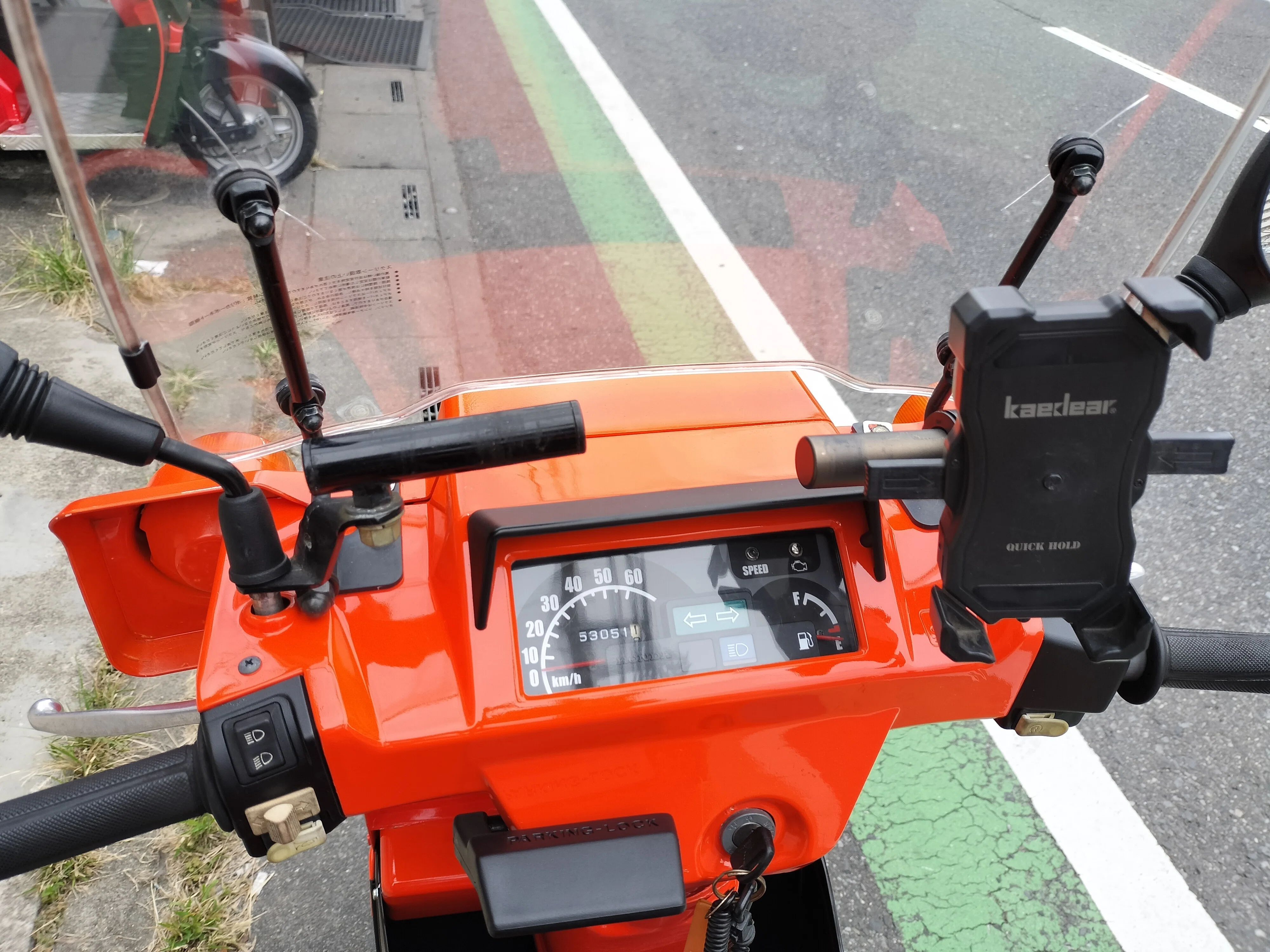 ご成約致しました】ジャイロX 配達カスタム ミニカー仕様 オレンジ/黒