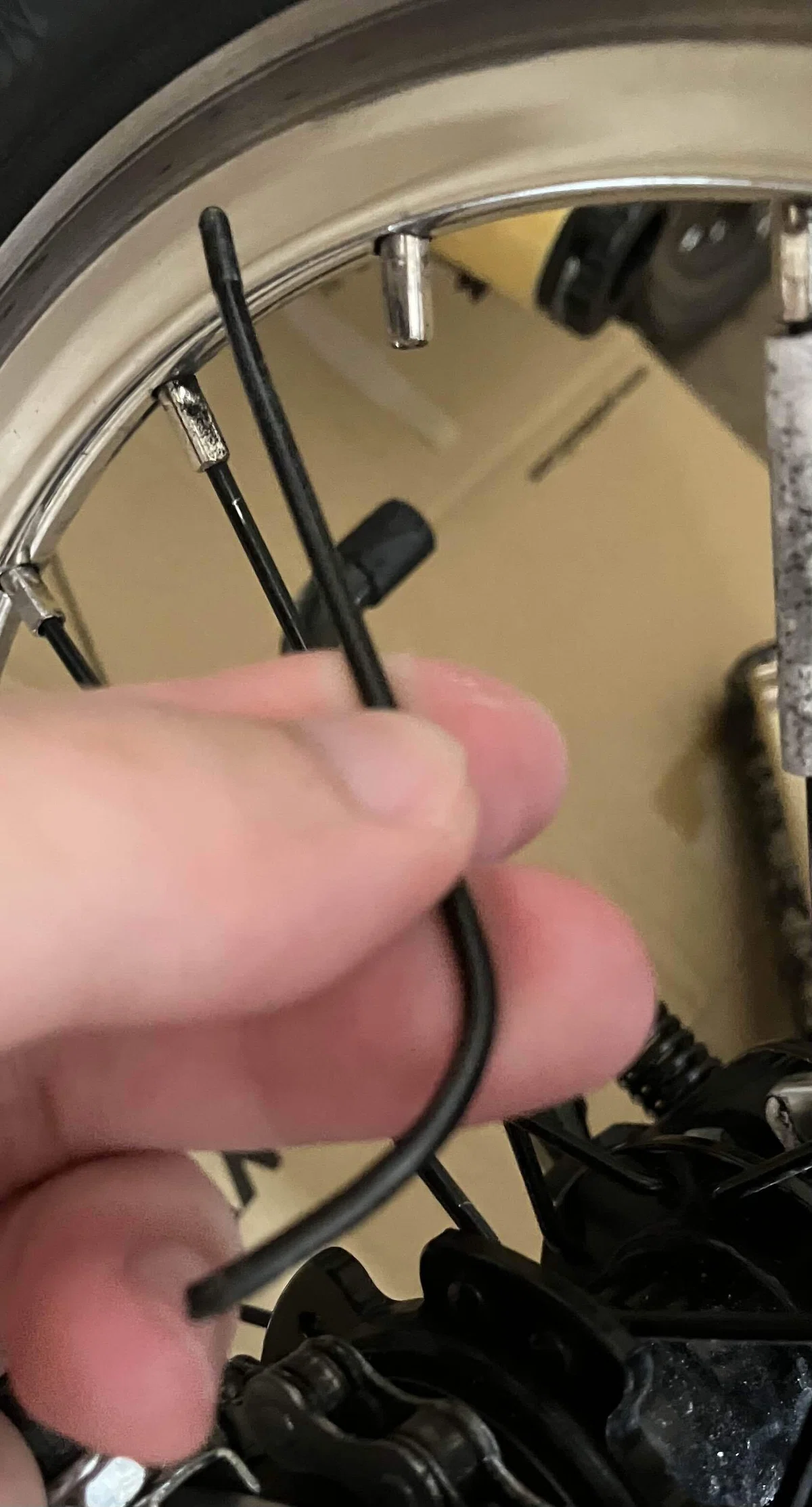 ルノー PLATINUM LIGHT6のスポークを修理した｜Breachpike