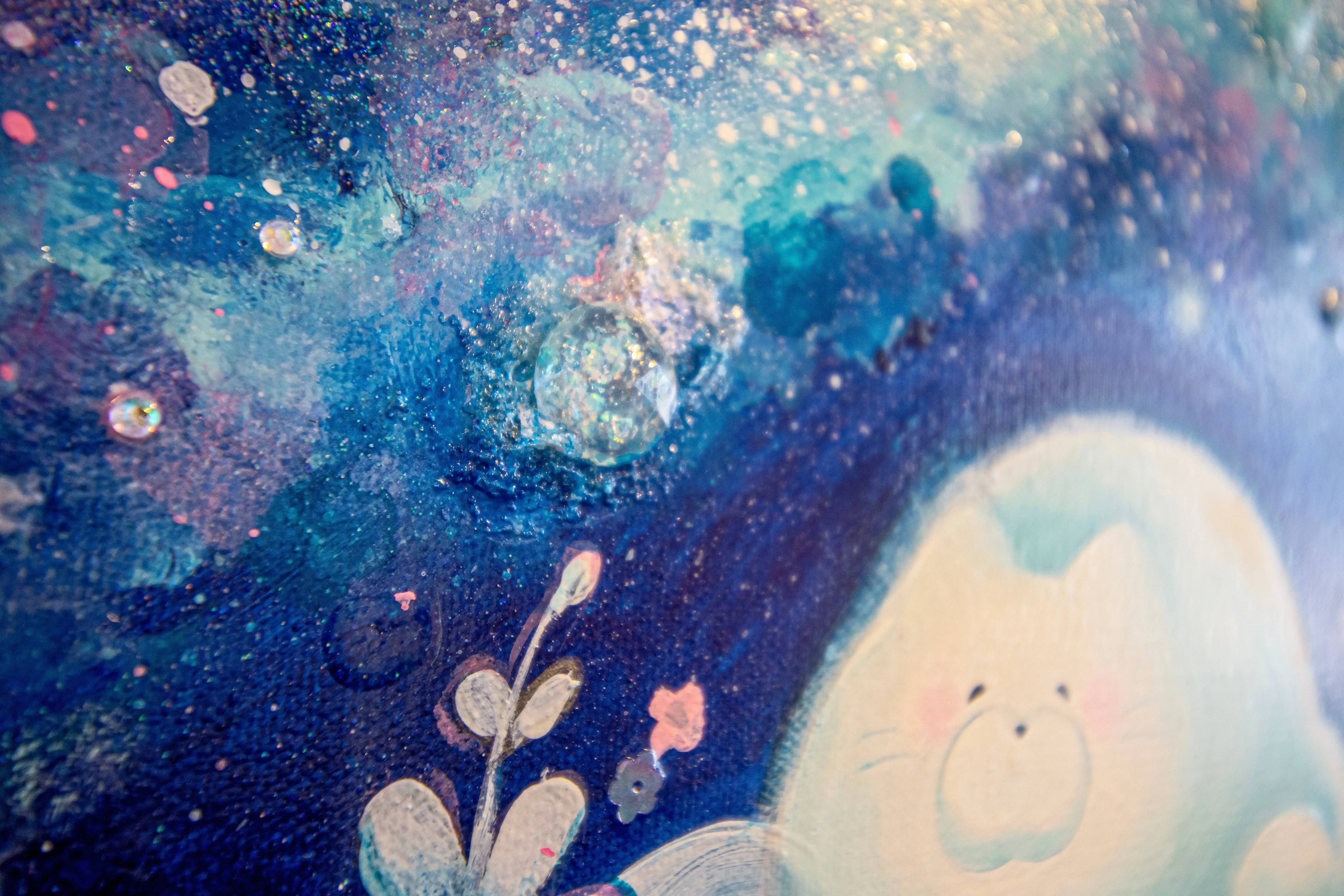 今年の個展ありがと宇宙｜ちくわミエル 𝘤𝘩𝘪𝘬𝘶𝘸𝘢𝘮𝘪𝘦𝘭