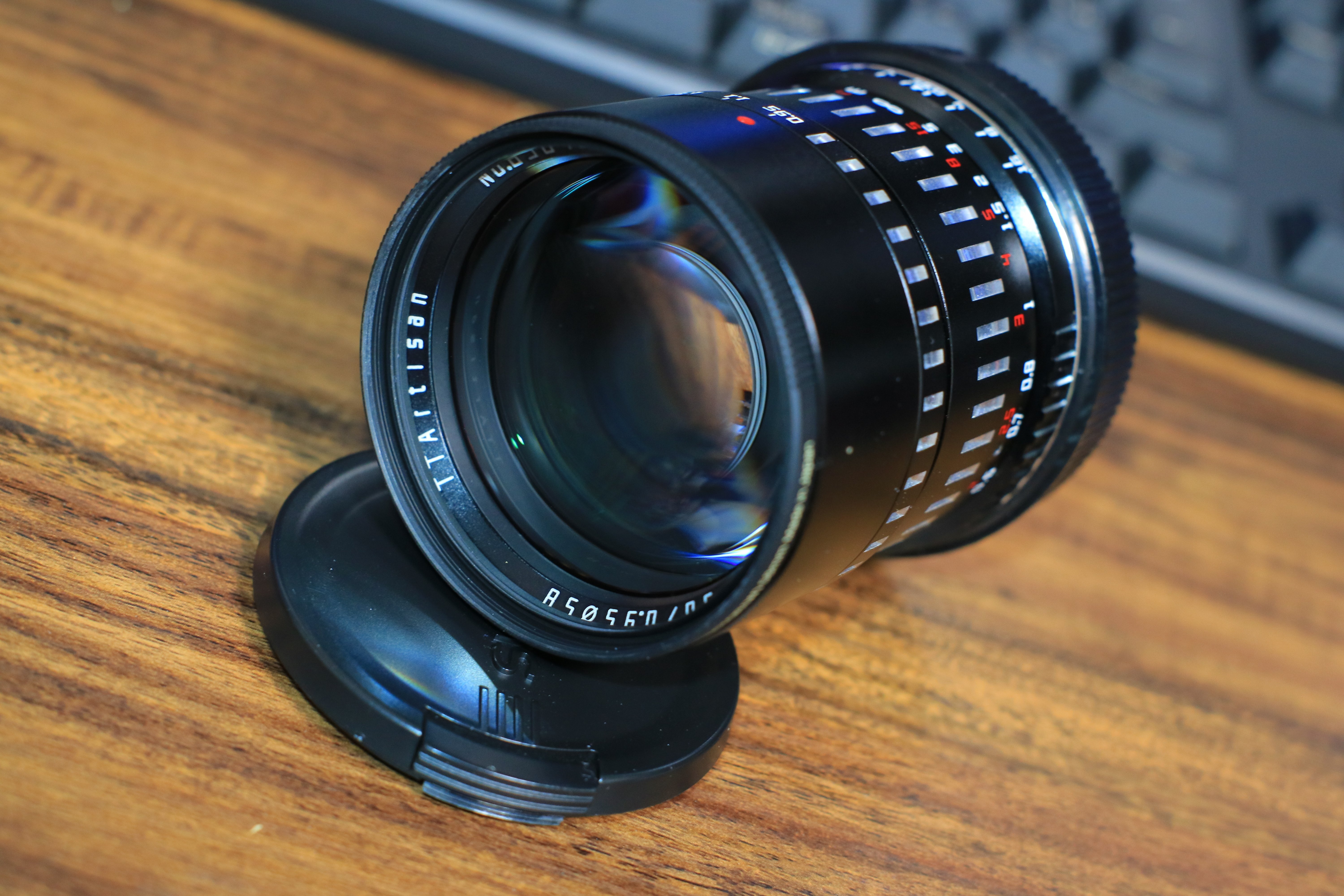 TTartisan 50mmf0.95 C Zマウント フルサイズでも使用可能 焦点工房、「TTArtisan 50mm f/0.95 ASPH」のチタンカラー発売
