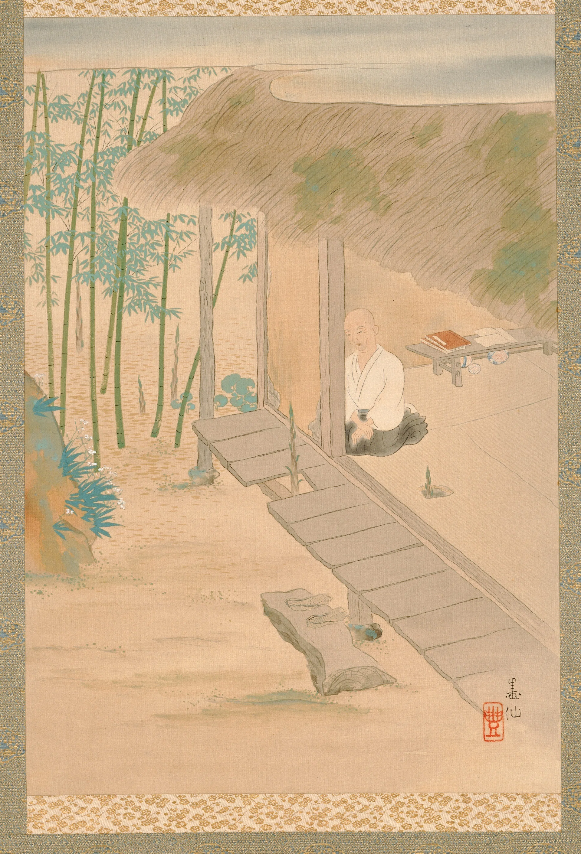 作品一覧】下村観山《竹林賢人》｜講談社野間記念館