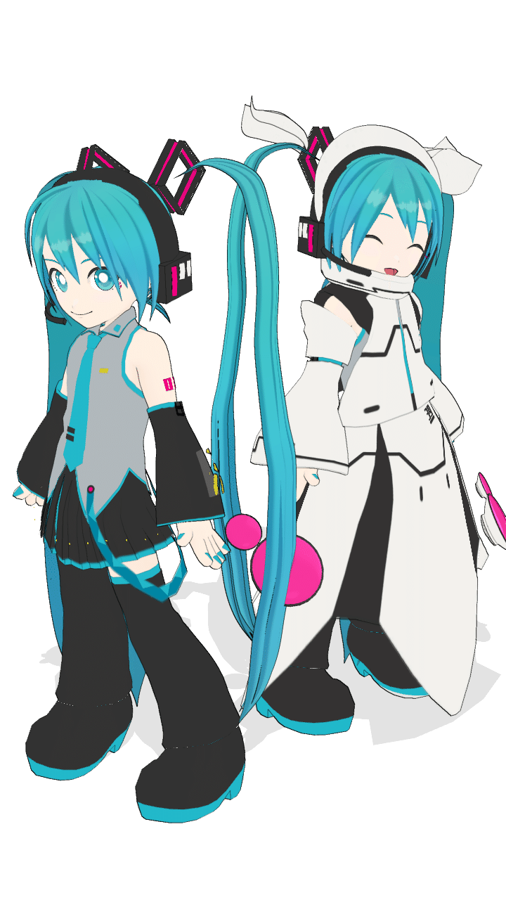 制作物紹介：初音ミク（二次創作モデル）｜602e