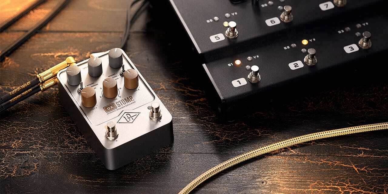 完璧にマイキングされたギタートーンを瞬時に得られる「UAFX OX Stomp