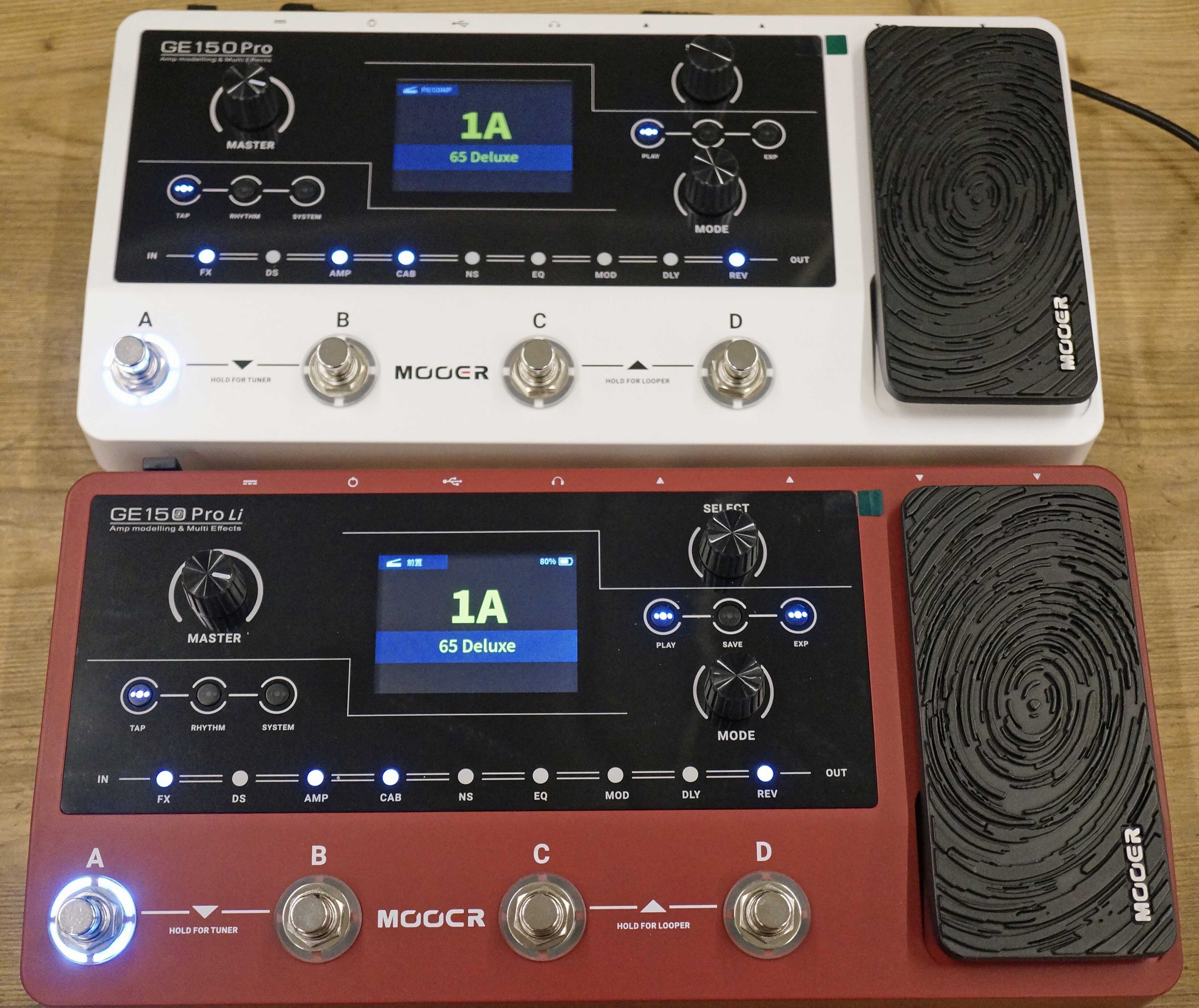 機能的かつお手頃マルチエフェクター!Mooer GE150 Pro / GE150 機能的かつお手頃マルチエフェクター!Mooer GE150 Pro / GE150