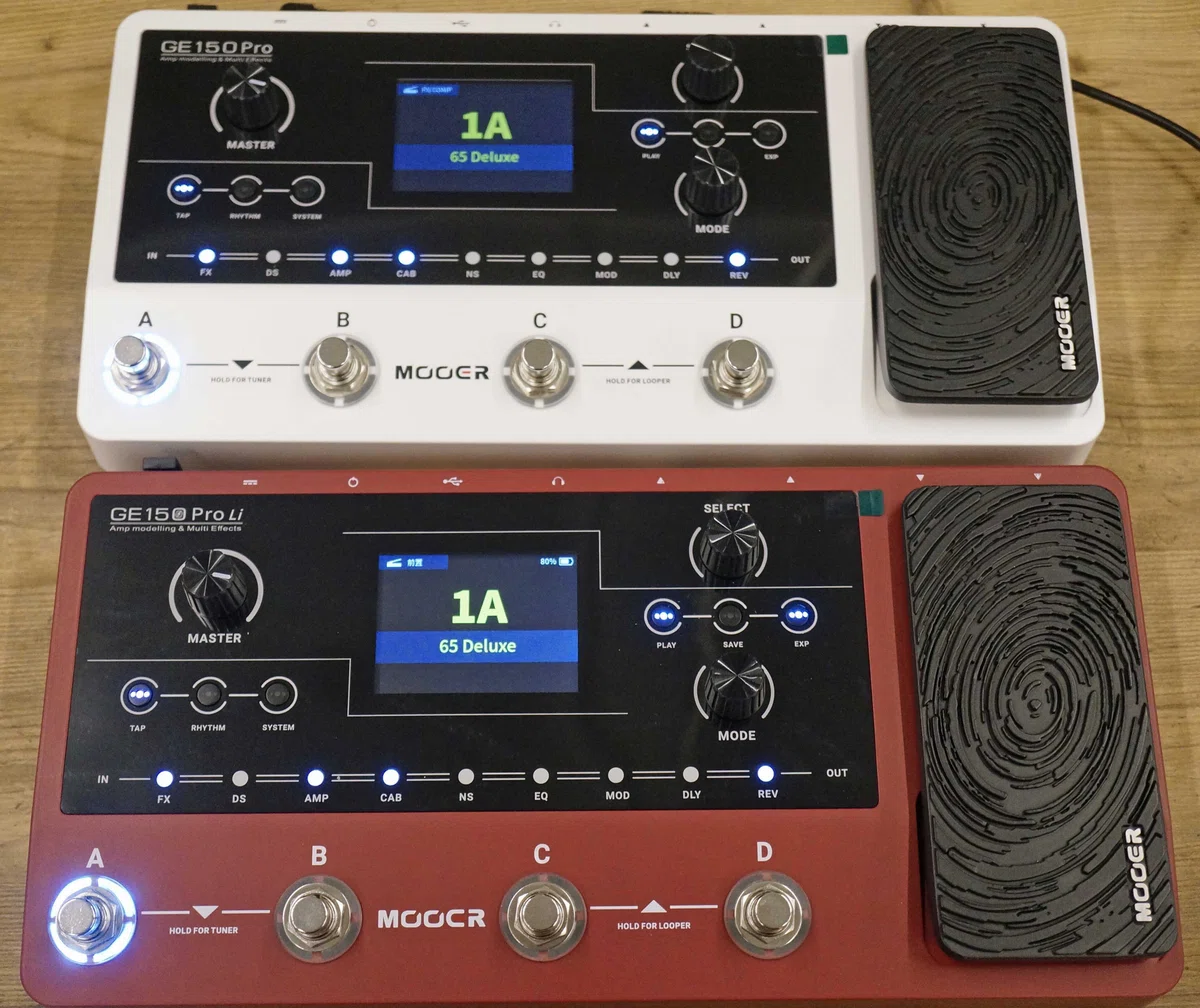 機能的かつお手頃マルチエフェクター！Mooer GE150 Pro / GE150 Pro Li 