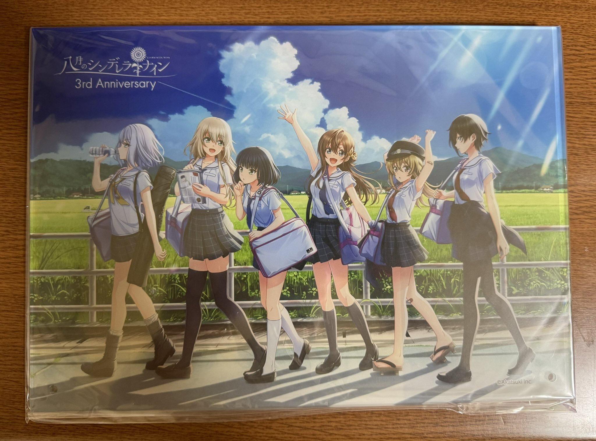 ハチナイ アクリルプレート