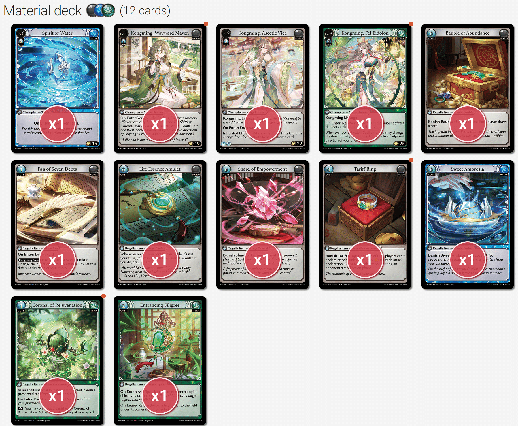 Starting Out: Grand Archive TCG Vol. 31 - Kongming Starter Deck Starting Out: Grand Archive TCG Vol. 31 - Kongming Starter Deck