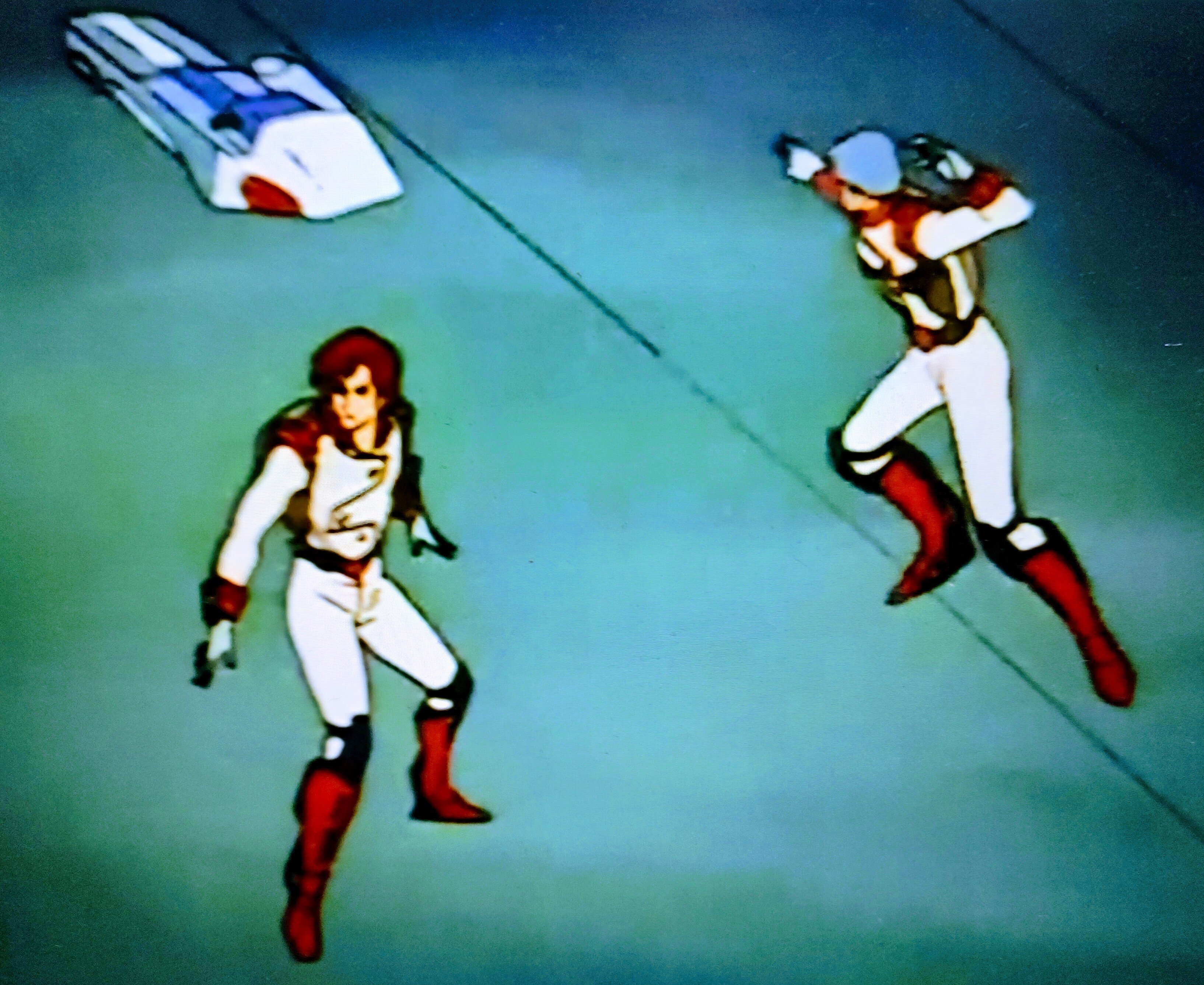 科学救助隊テクノボイジャー キャサリン19話 セル画 科学救助隊テクノボイジャー キャサリン19話 セル画 幻のSF