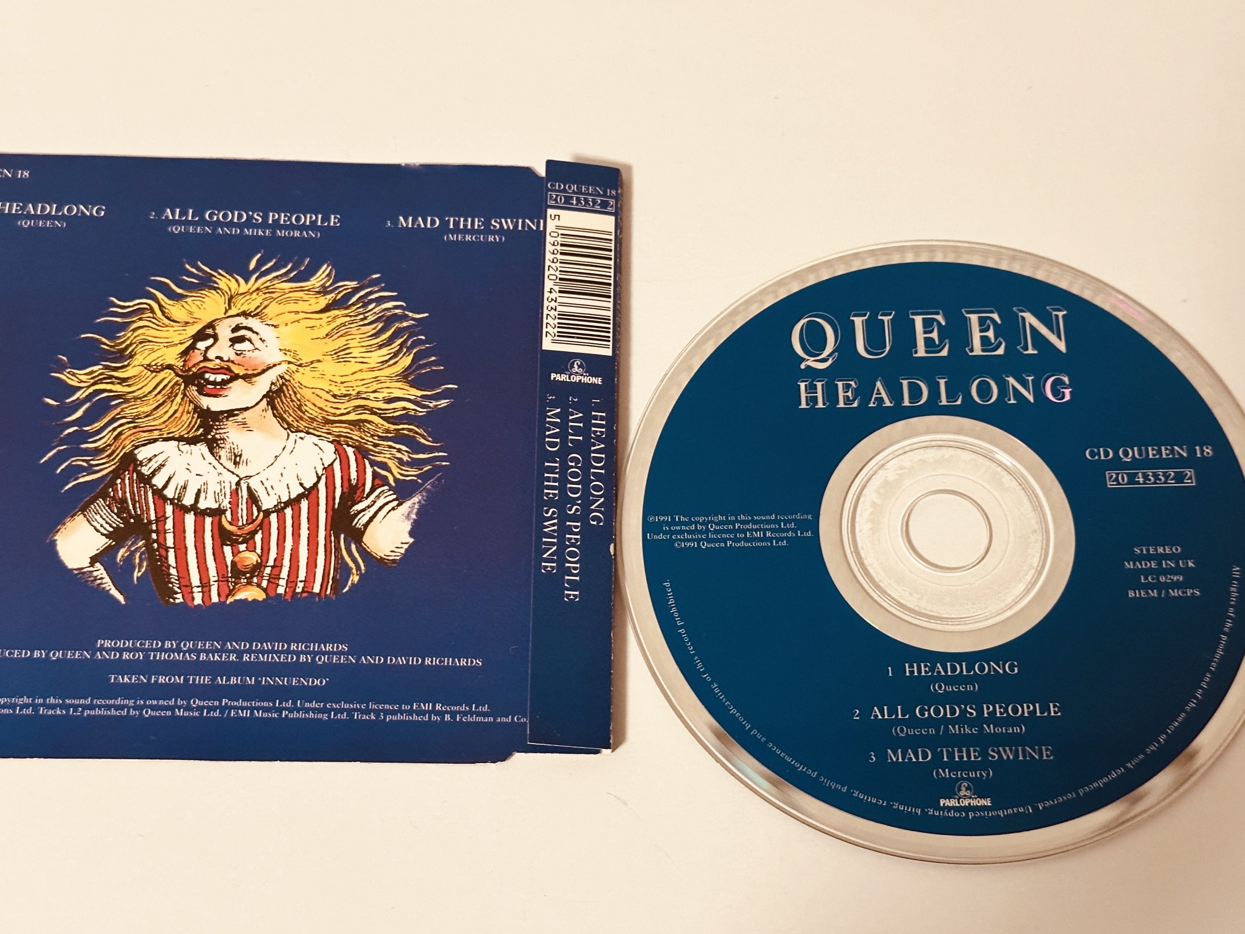 Queen デビューアルバム レコード QUEEN（クイーン）、1973年発表のデビュー・アルバム『Queen