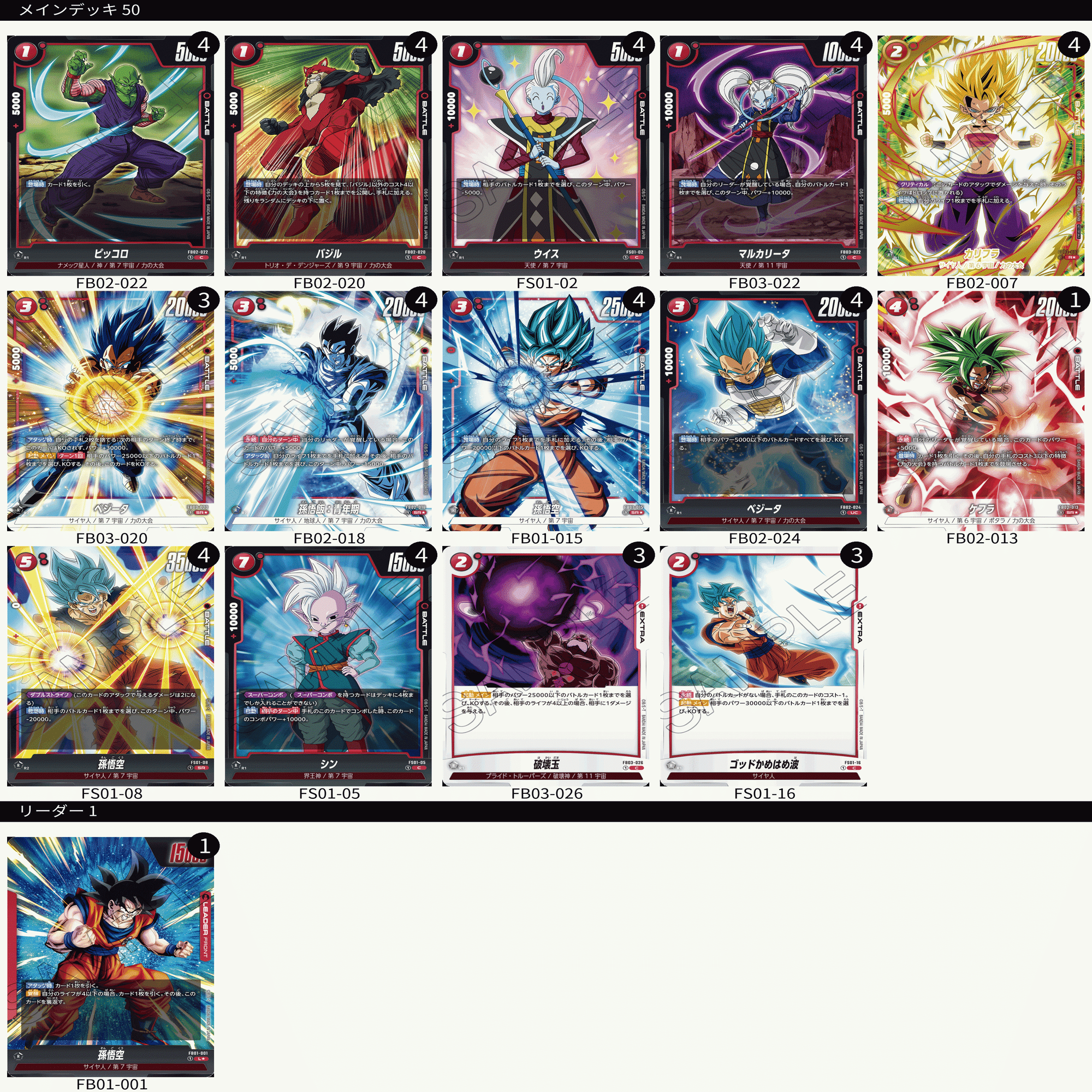 本文無料】結局最強だった男「ブルー悟空リーダー」構築&プレイング