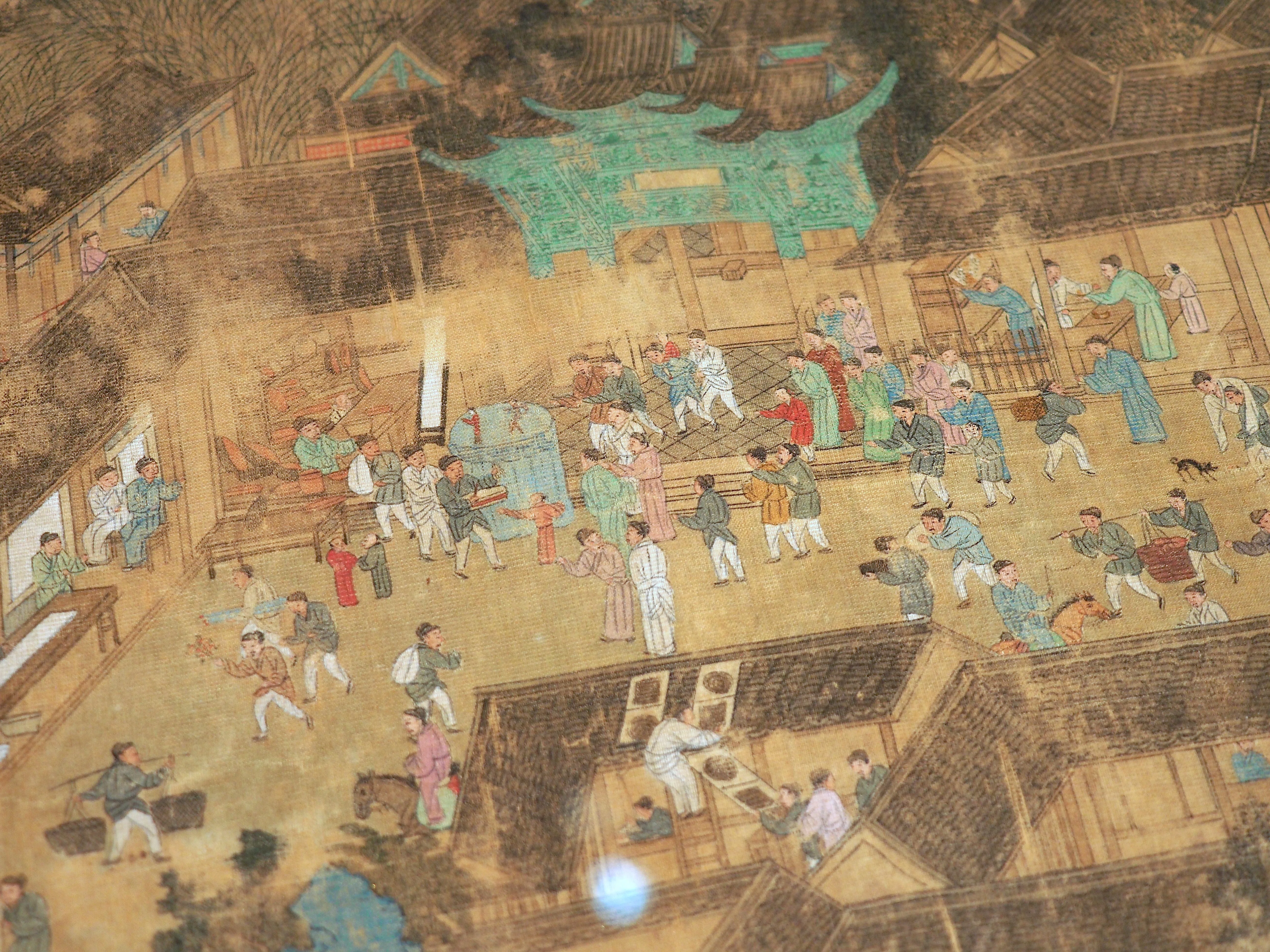 眺めてるだけで楽しい！ 中国・明末の人たちの様子が細かく描かれた