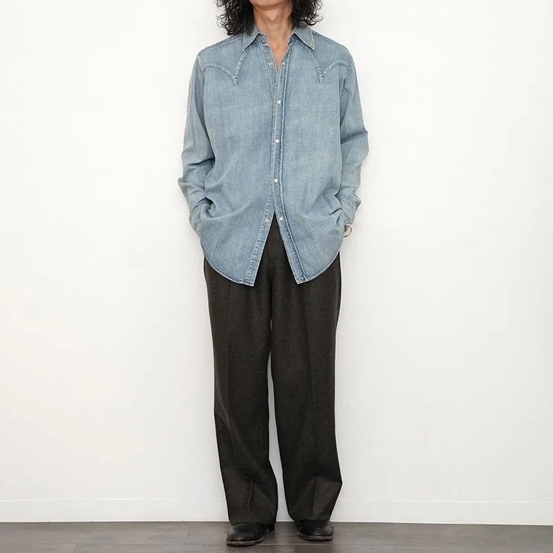 アップデートしたウエスタンシャツ。【2024 A/W】【MAATEE&SONS アップデートしたウエスタンシャツ。【2024 A/W】【MAATEE&SONS