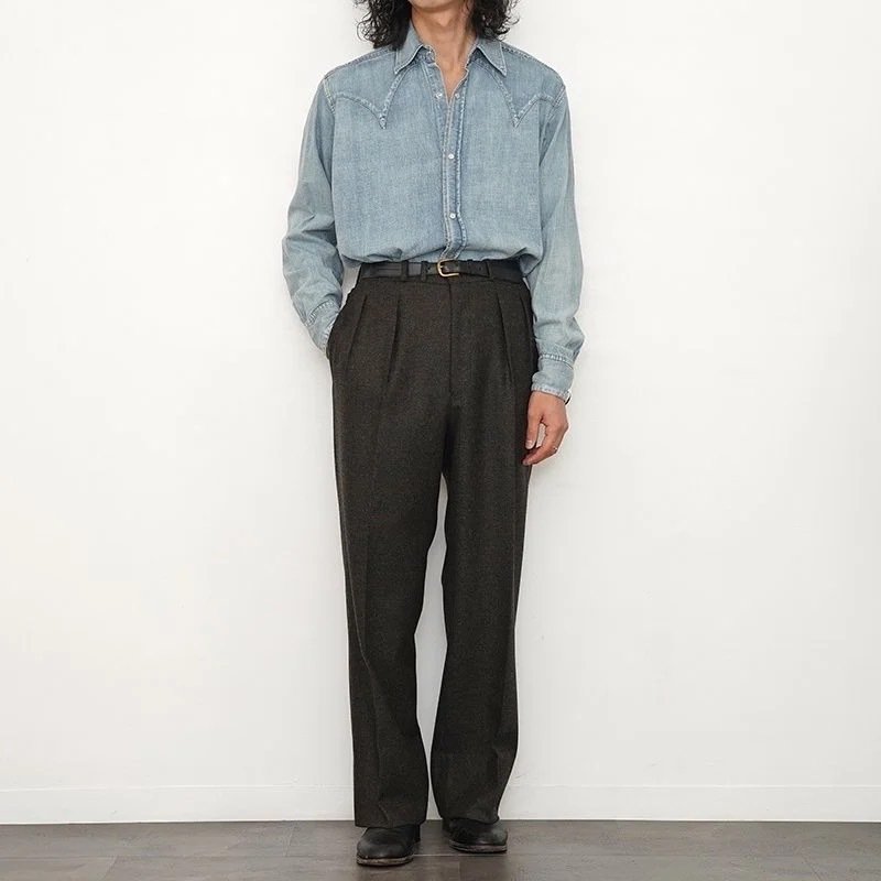 アップデートしたウエスタンシャツ。【2024 A/W】【MAATEE&SONS  