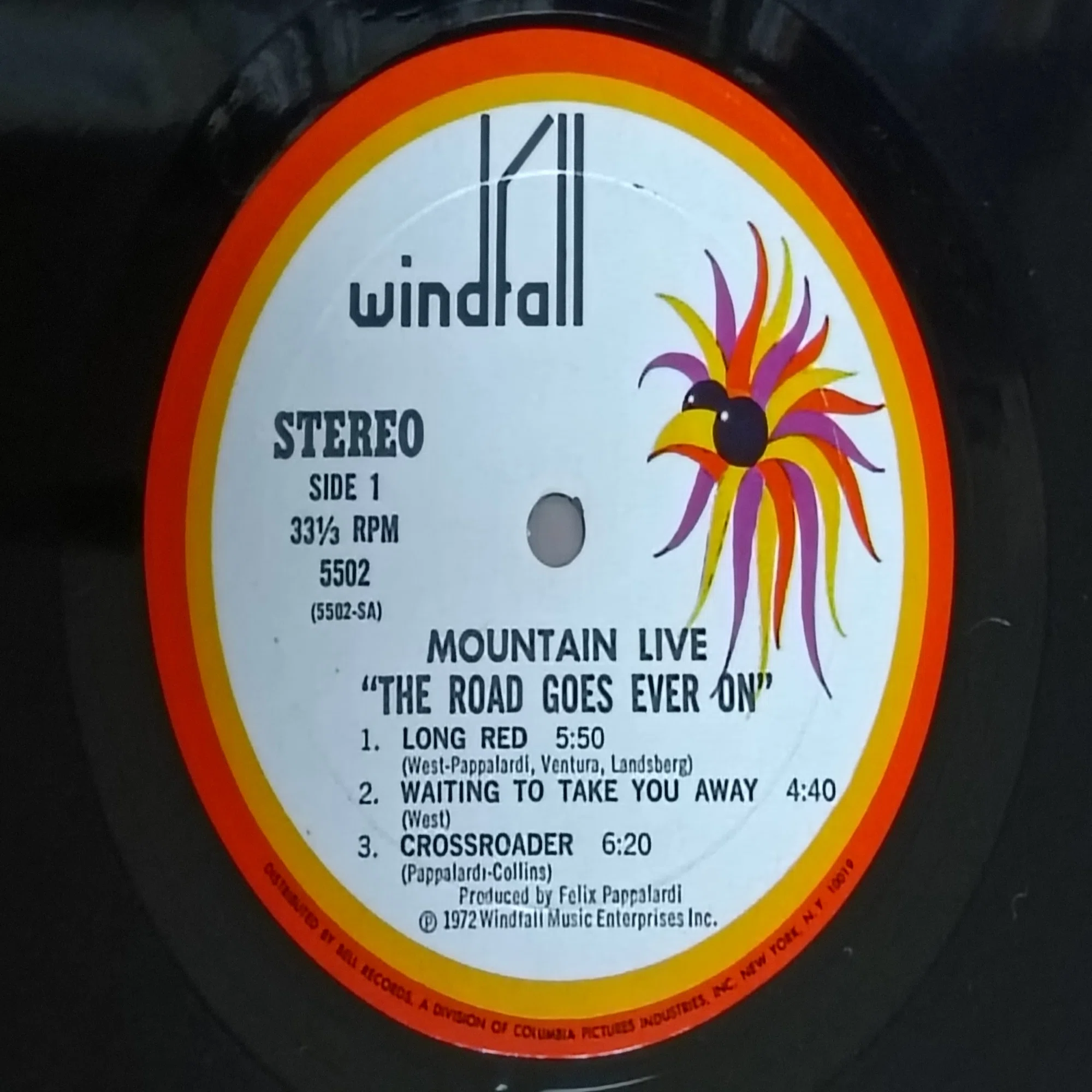 Live: The Road Goes Ever On】(1972) Mountain 叙情派ハードロックの 