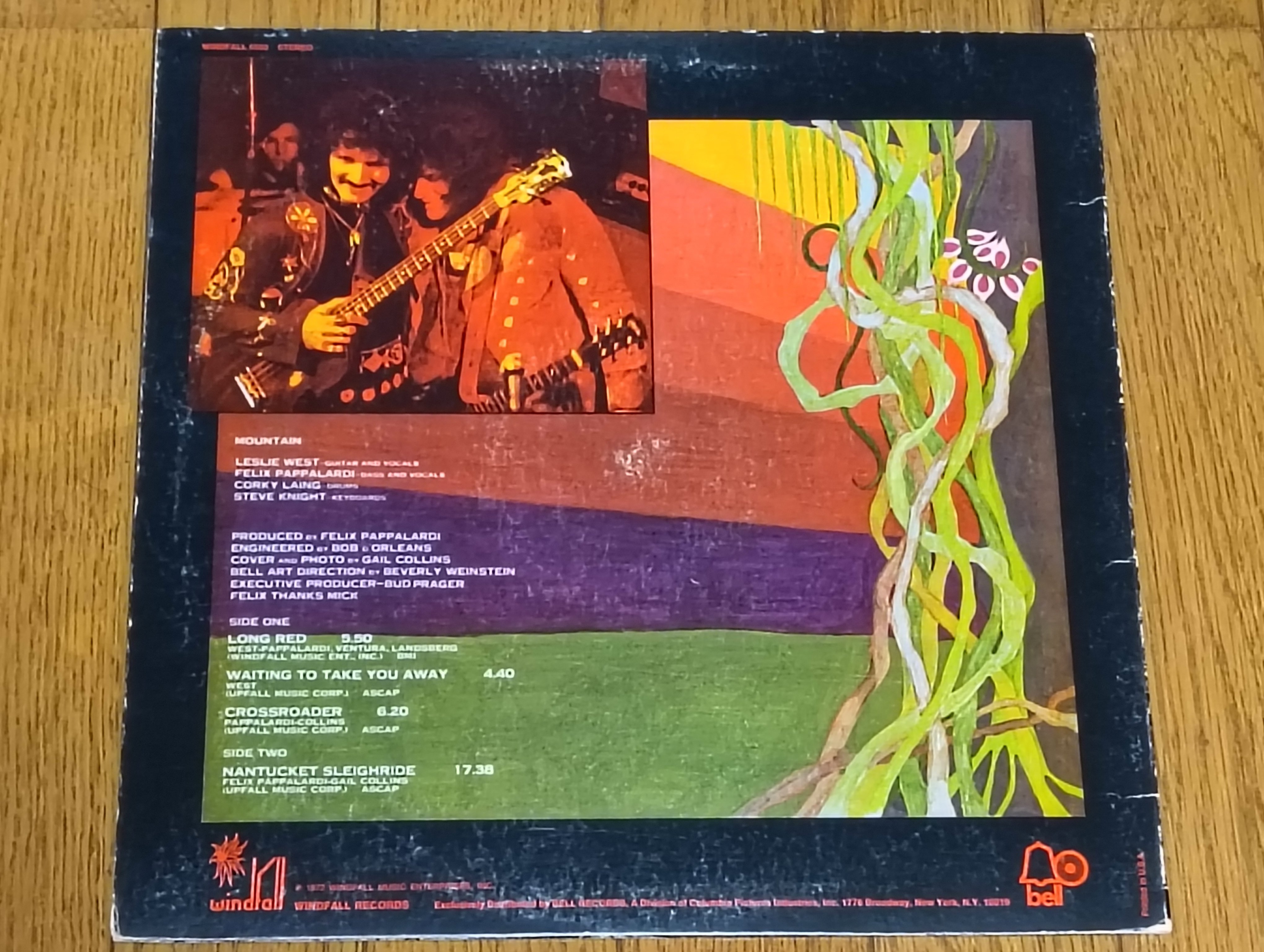 Live: The Road Goes Ever On】(1972) Mountain 叙情派ハード