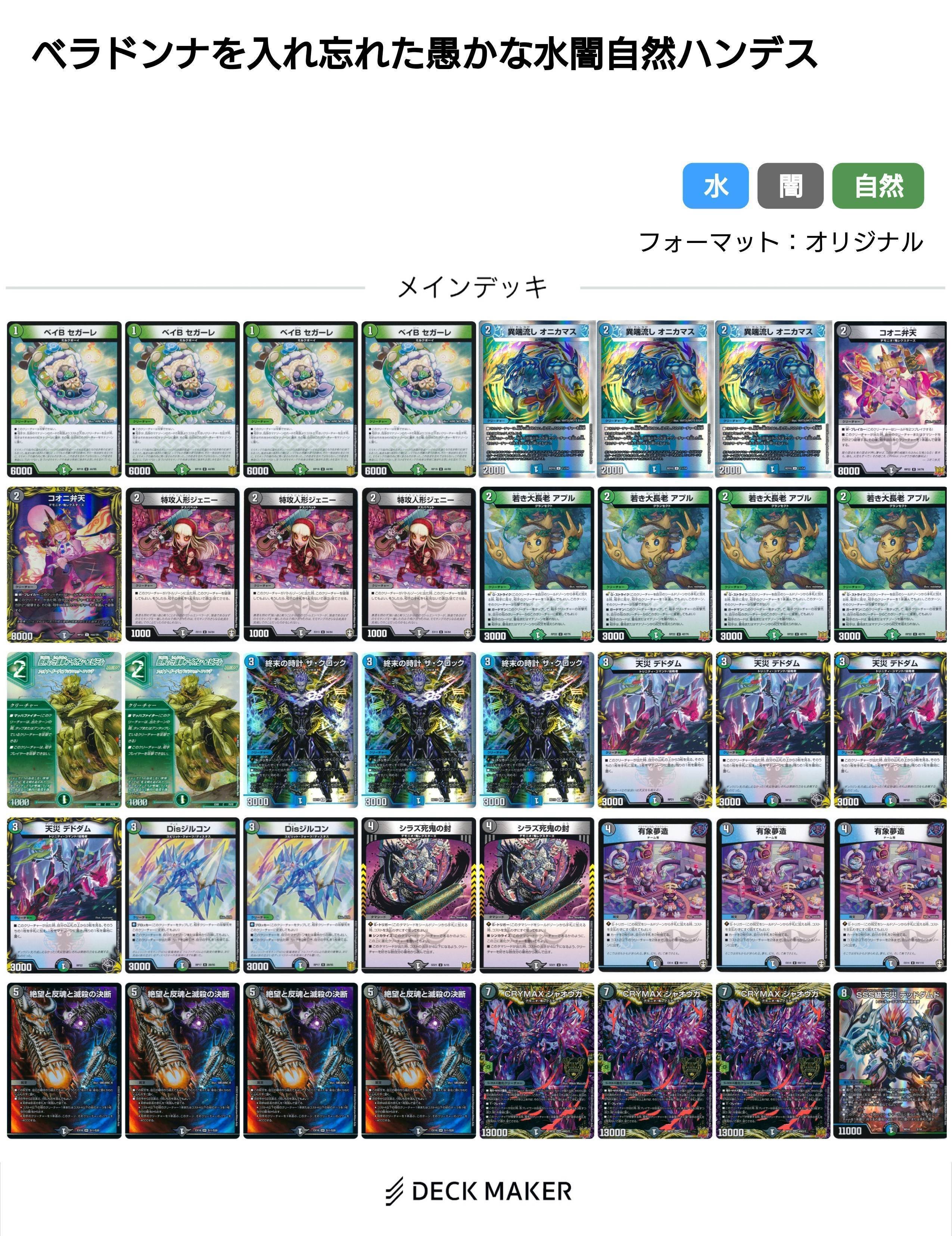 特集！ケバブさん謹製クソデッキミュージアム！｜ケバブ