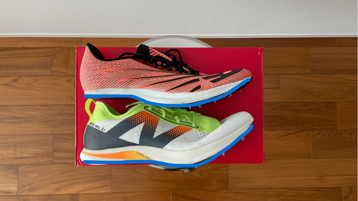 NewBalance MD-X v3 スプリンター目線レビュー|ふかしん ー 32歳 NewBalance MD-X v3 スプリンター目線レビュー|ふかしん ー 32歳