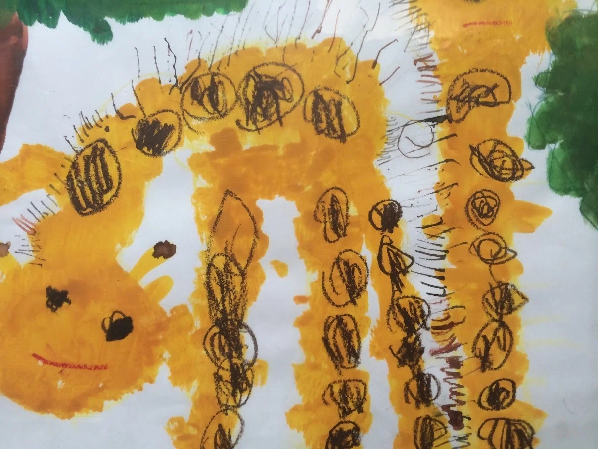 子供が描いた絵｜うるとら凡人