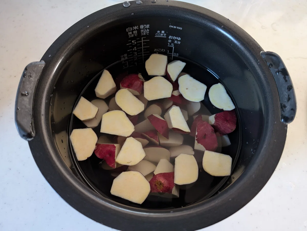 [Recipe] Healthy Daigaku-imo (Candied Sweet Potato) Style, (Probably ...