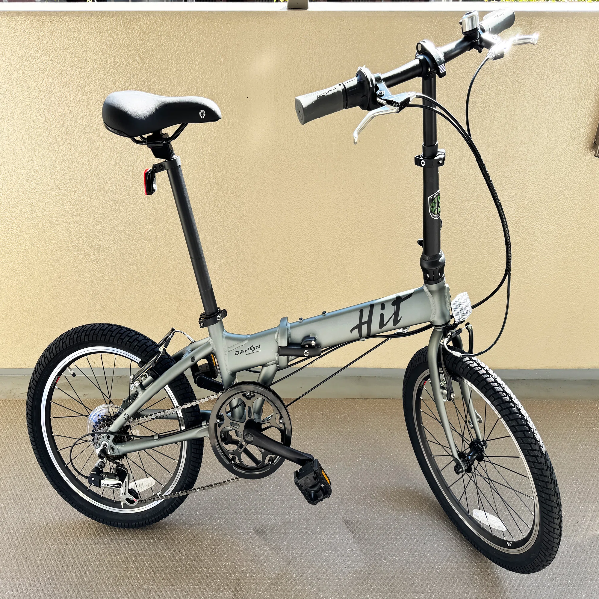 素人が折り畳み自転車DAHON HITをカスタマイズしてみた｜フロムモリー