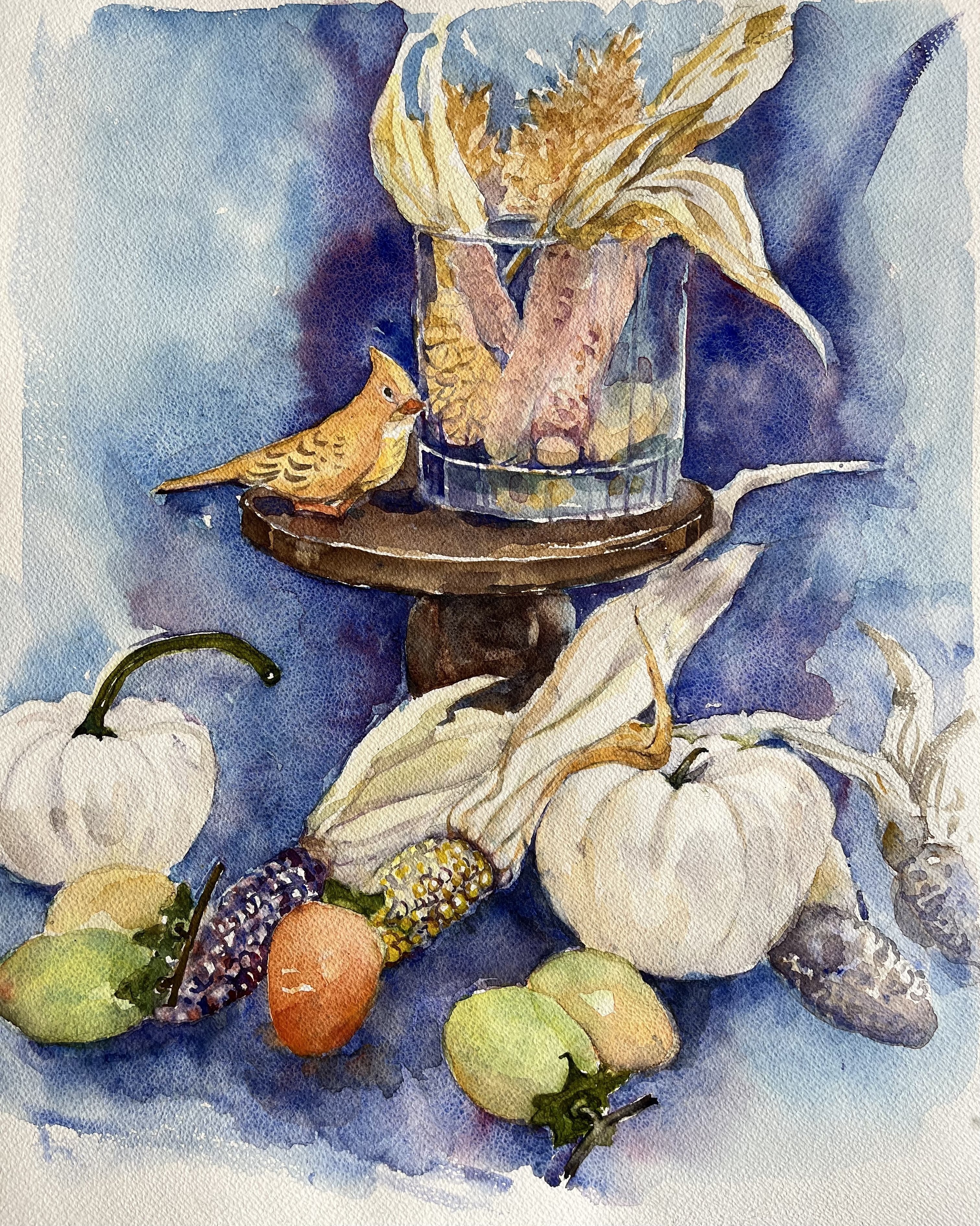 水彩画3点｜あーこ