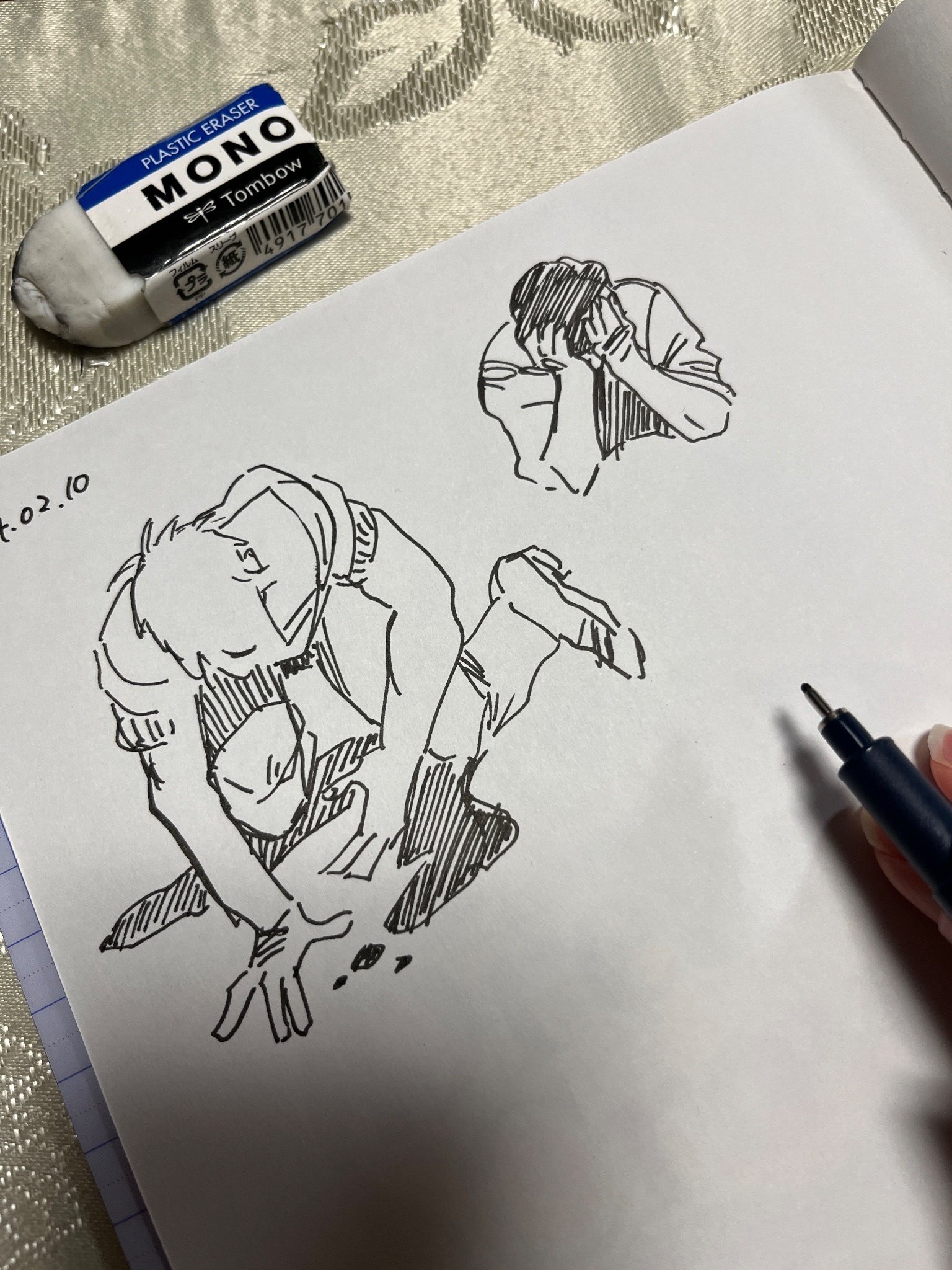 絵の上達】中学生の頃の絵と上達過程｜最中