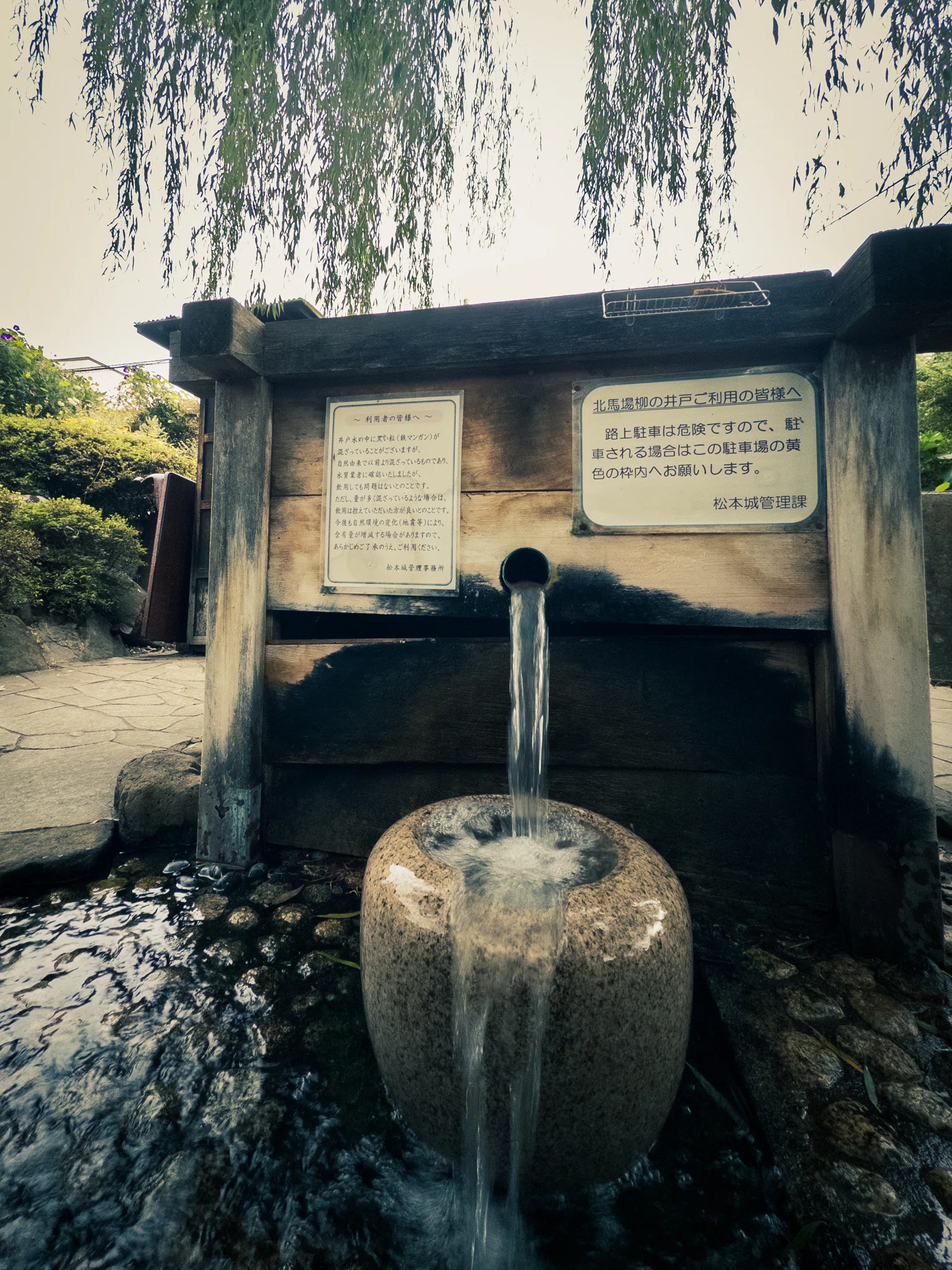 まつもと湧水巡りの朝ランフォト｜Xinn