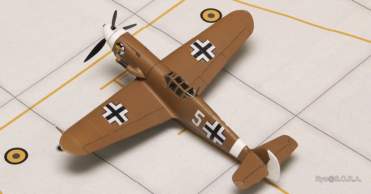 プラモデル製作記 エレール 1/72 メッサーシュミット Bf 109F プラモデル製作記 エレール 1/72 メッサーシュミット Bf 109F