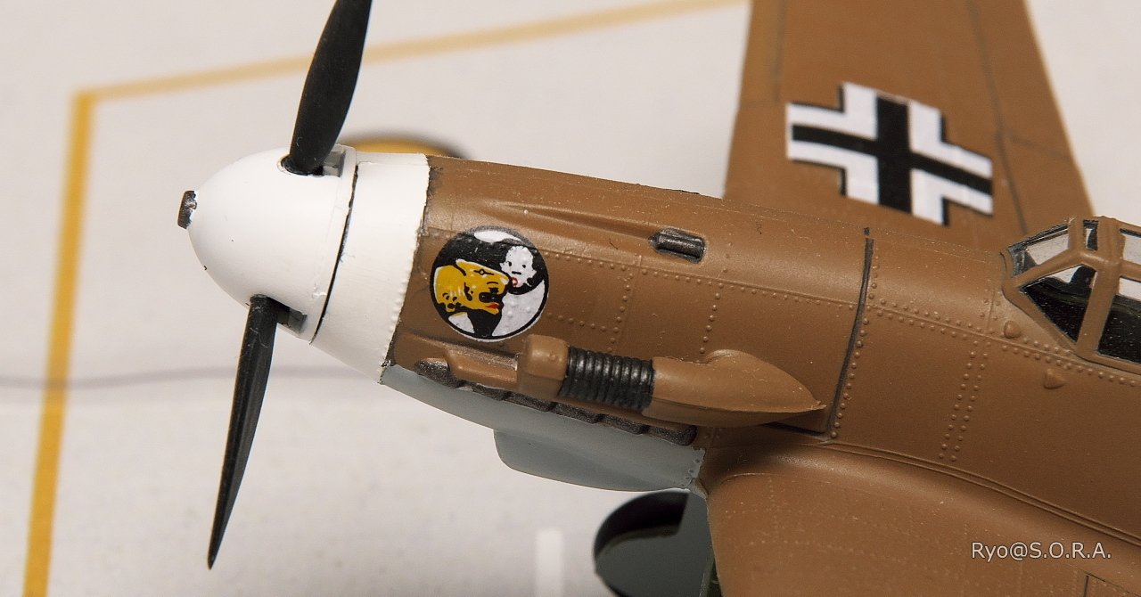 プラモデル製作記 エレール 1/72 メッサーシュミット Bf 109F