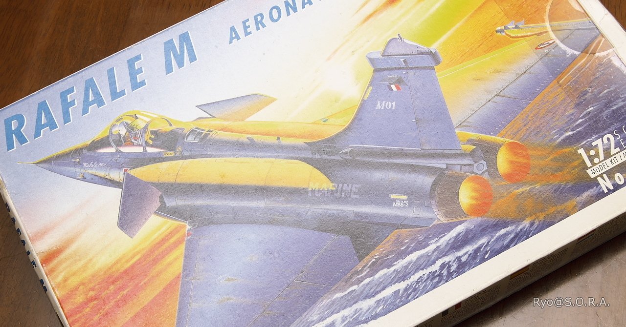 プラモデル製作記 イタレリ 1/72 ラファール M｜Ryo@S.O.R.A.