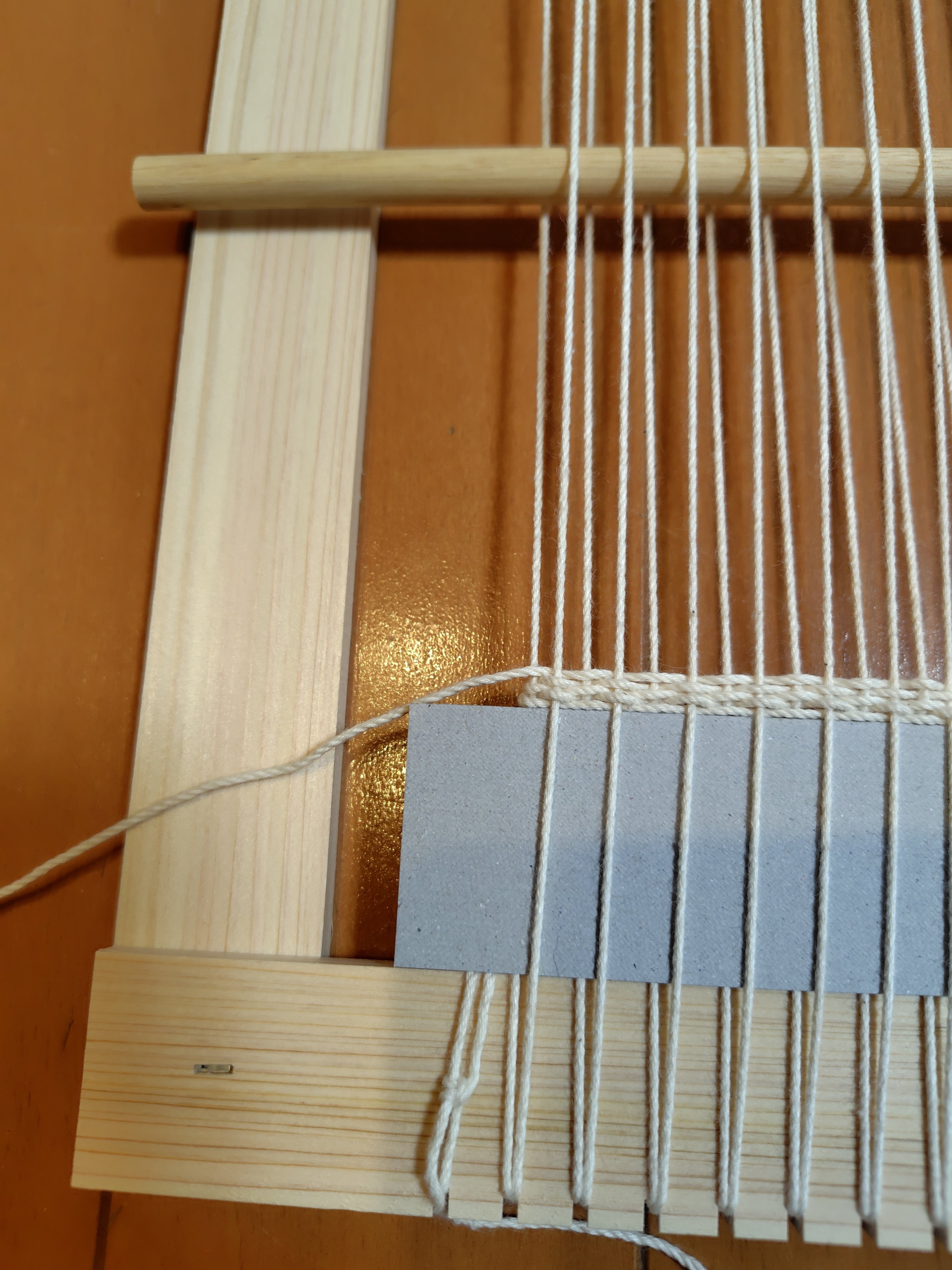 ノッティング織りを始めたよ①｜つるかめ