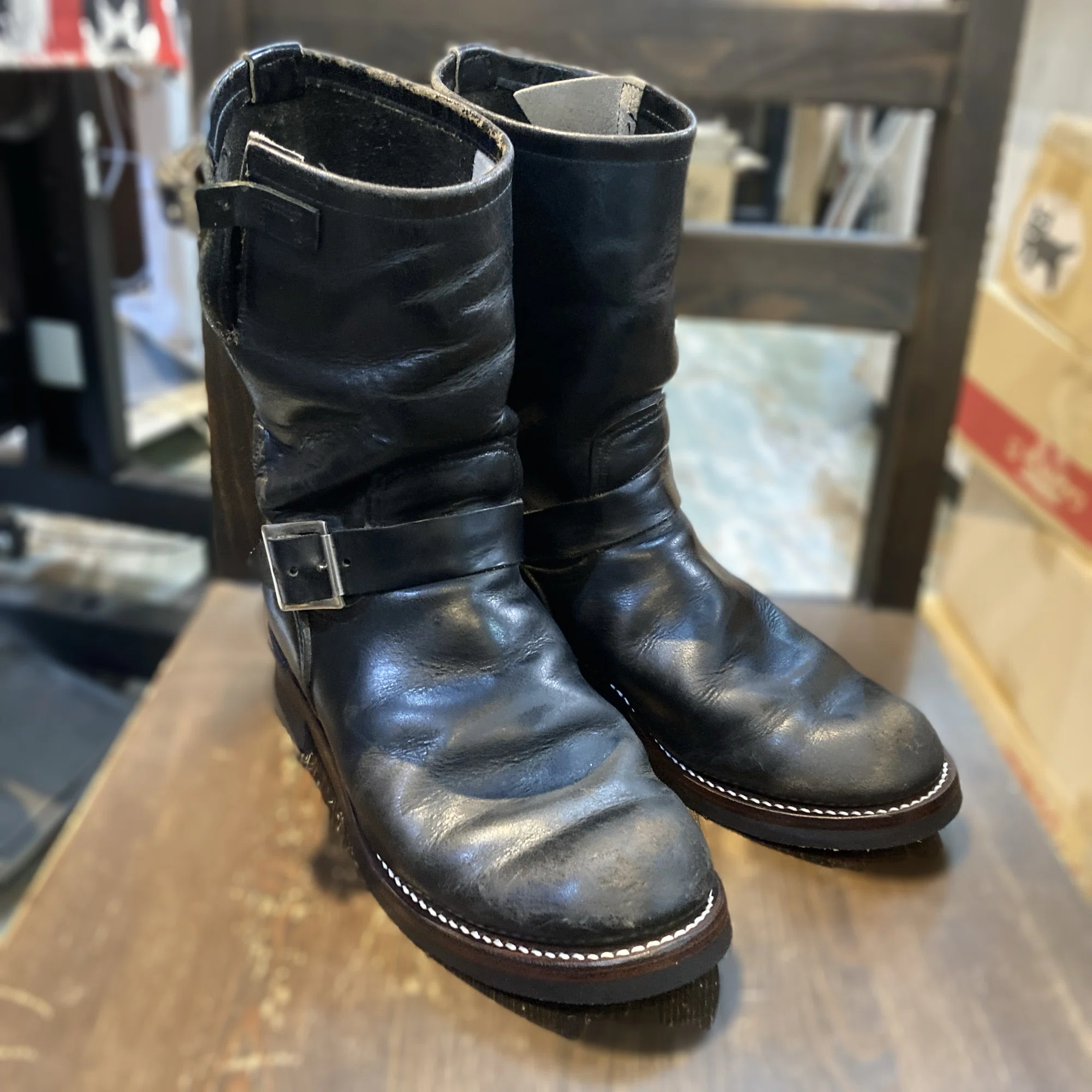 リソール＋その他/ブーツカスタム】Red Wing#968エンジニアブーツ 