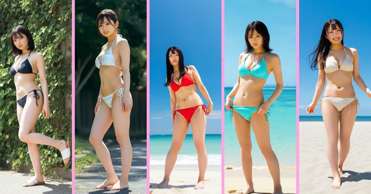 超高解像度　美女 AI美女水着高画質写真集-VOL4-｜mikoto