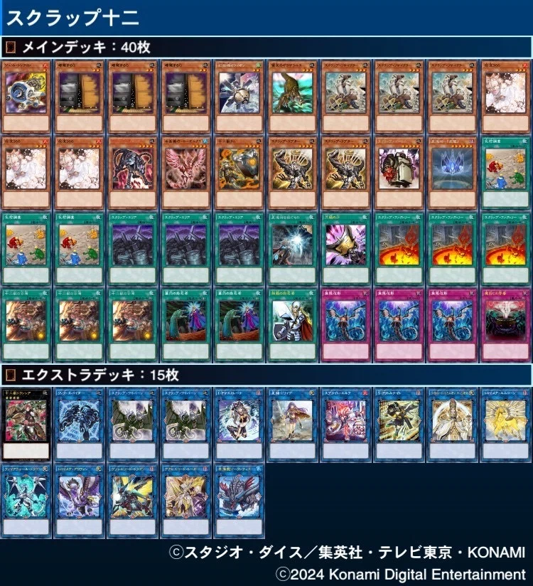 Deck Memo: Scrap Zoodiac｜にぼし