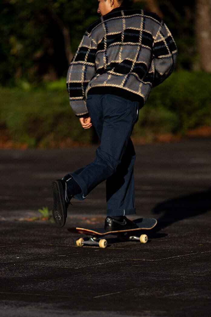 鏡張りスウッシュのNIKE SB BLAZER。｜HIGHFIVE for the skateboard