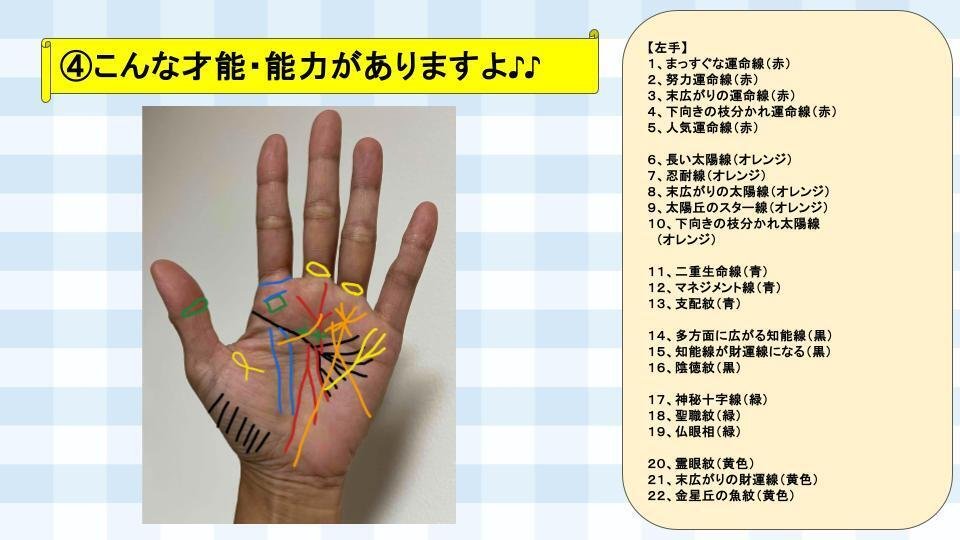 手相鑑定書（有料）のサンプル紹介③｜東赳弘(ひがしたけひろ
