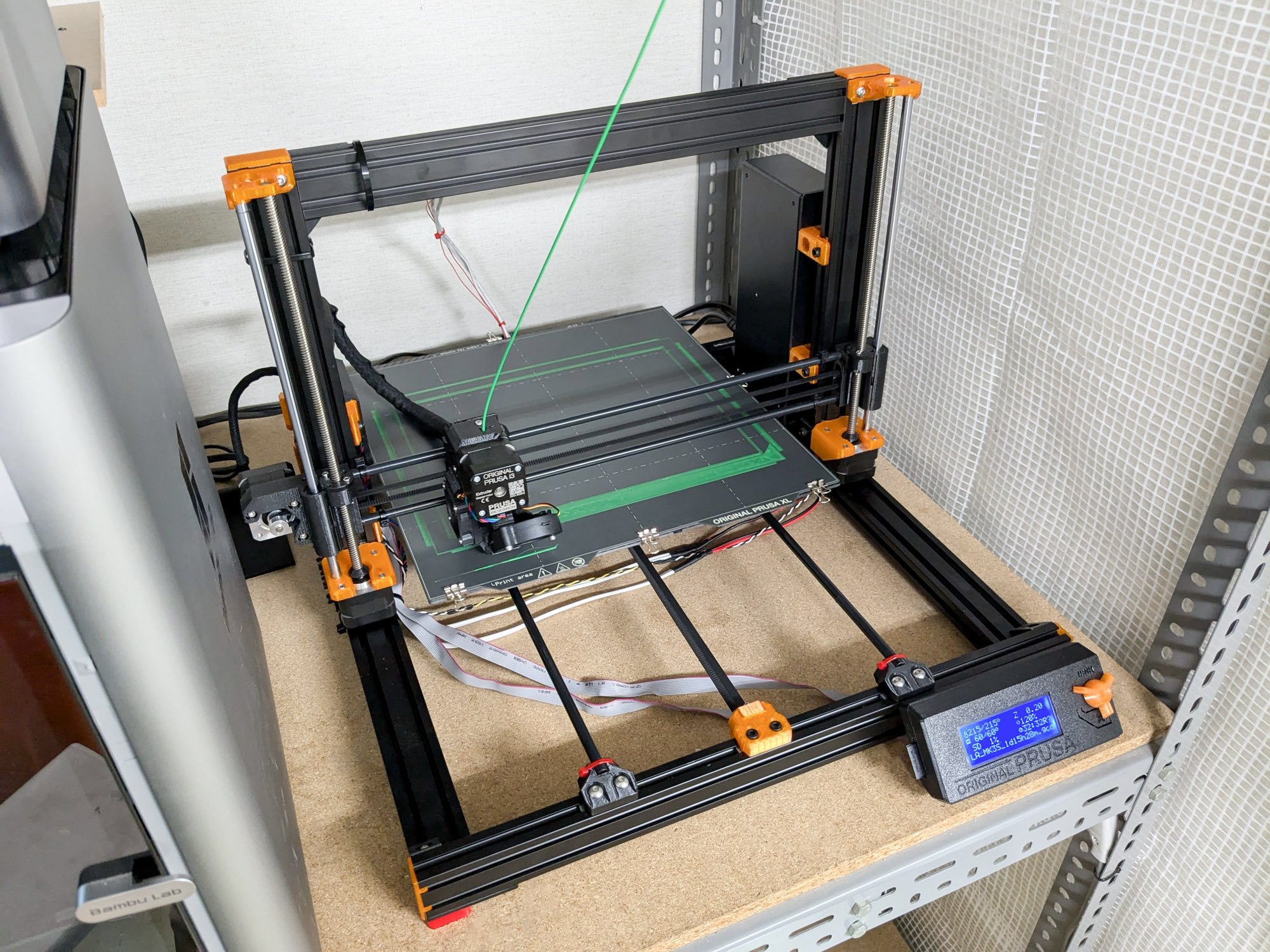 「オリジナル PRUSA MK3S+」と「プレート自動交換システム」のセット オリジナル PRUSA MK3S+」と「プレート自動交換システム」のセット