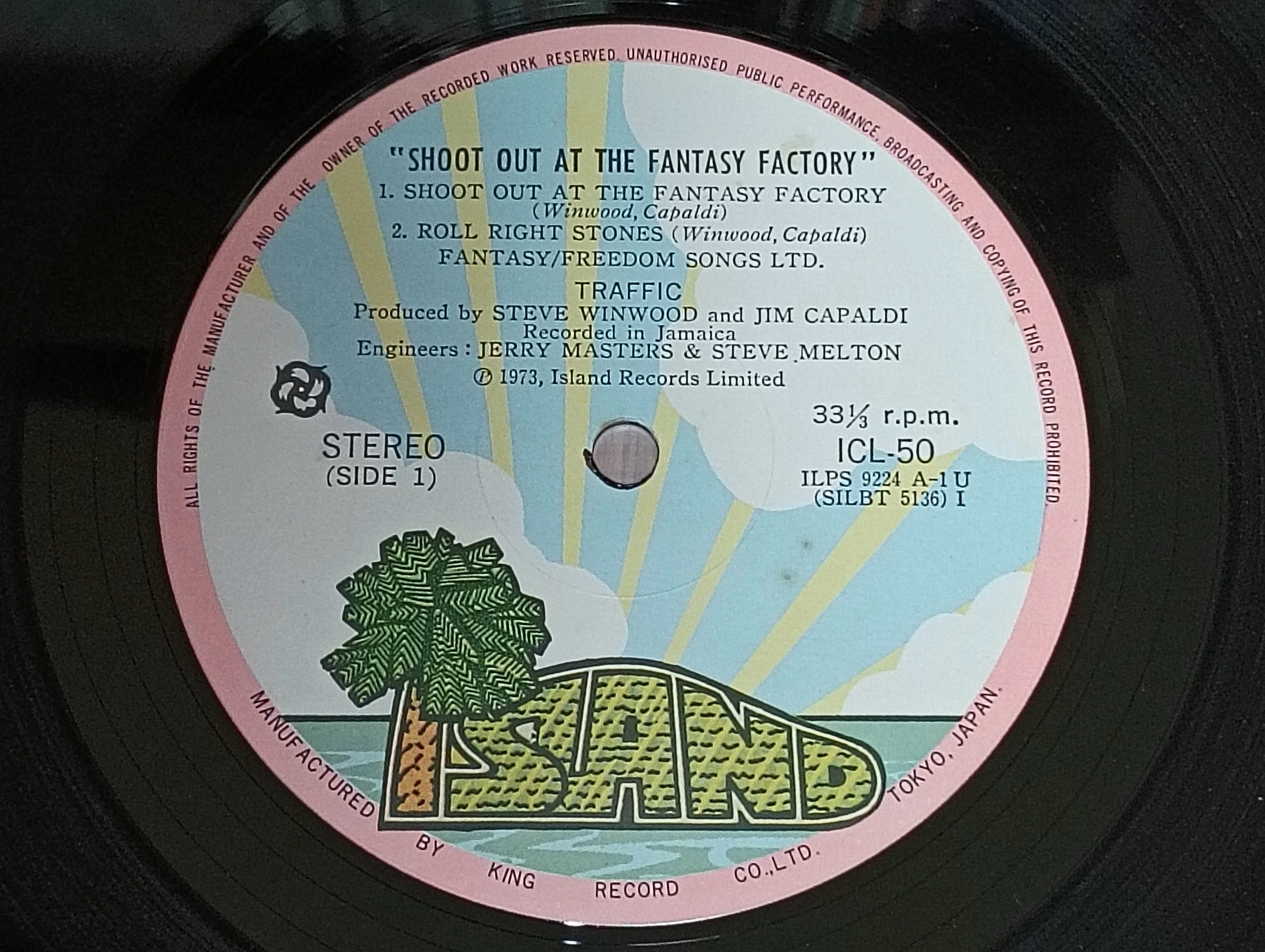 Shoot Out at the Fantasy Factory] (1973) Traffic: Traffic's visit