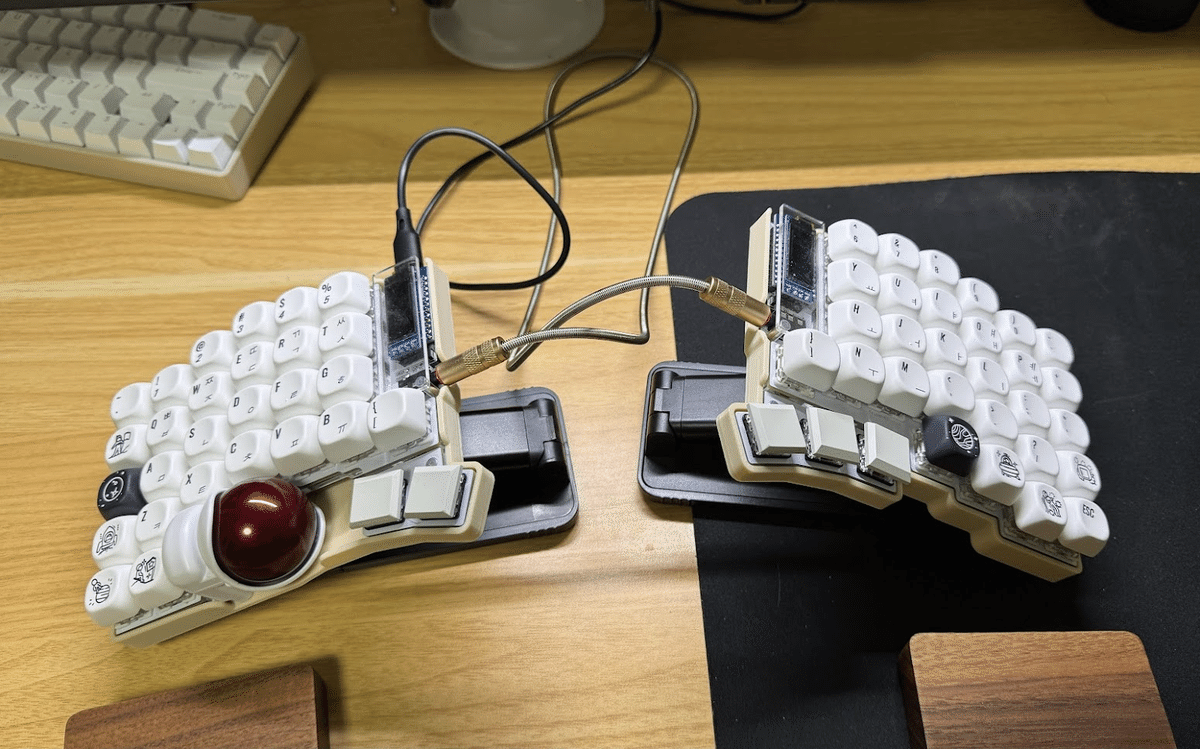 トラックボール付きキーボード「Keyball61」1ヶ月の利用レビュー トラックボール付きキーボード「Keyball61」1ヶ月の利用レビュー