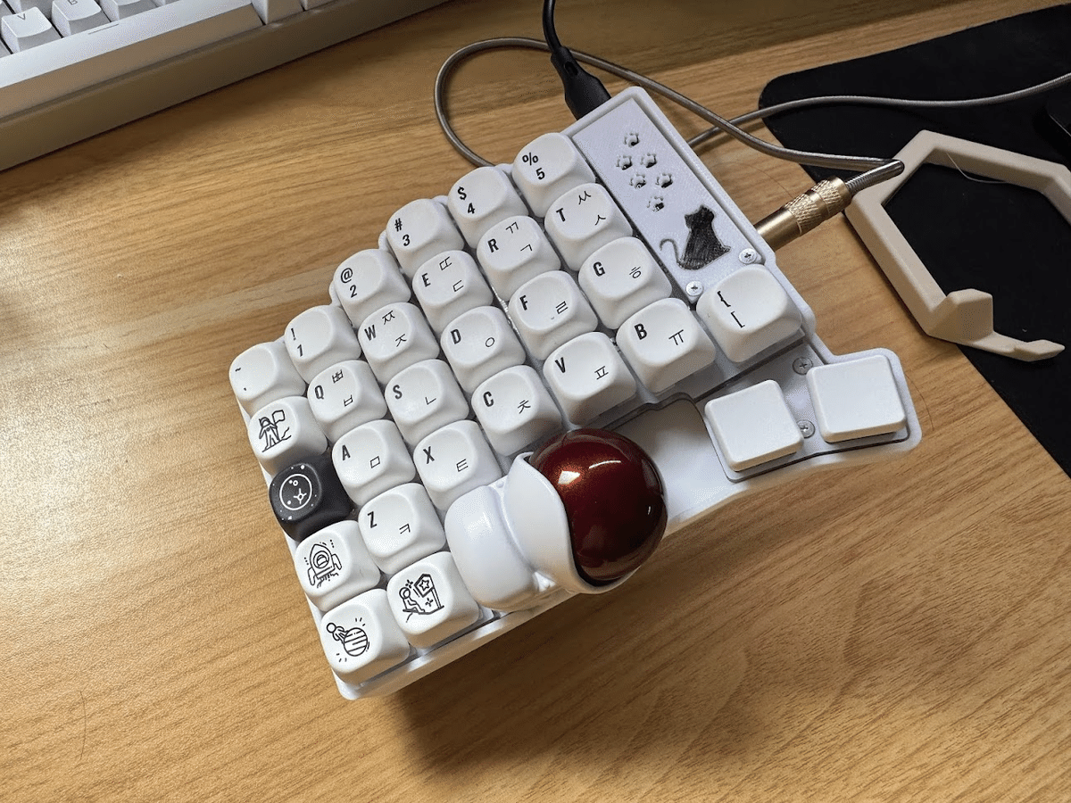 トラックボール付きキーボード「Keyball61」1ヶ月の利用レビュー トラックボール付きキーボード「Keyball61」1ヶ月の利用レビュー