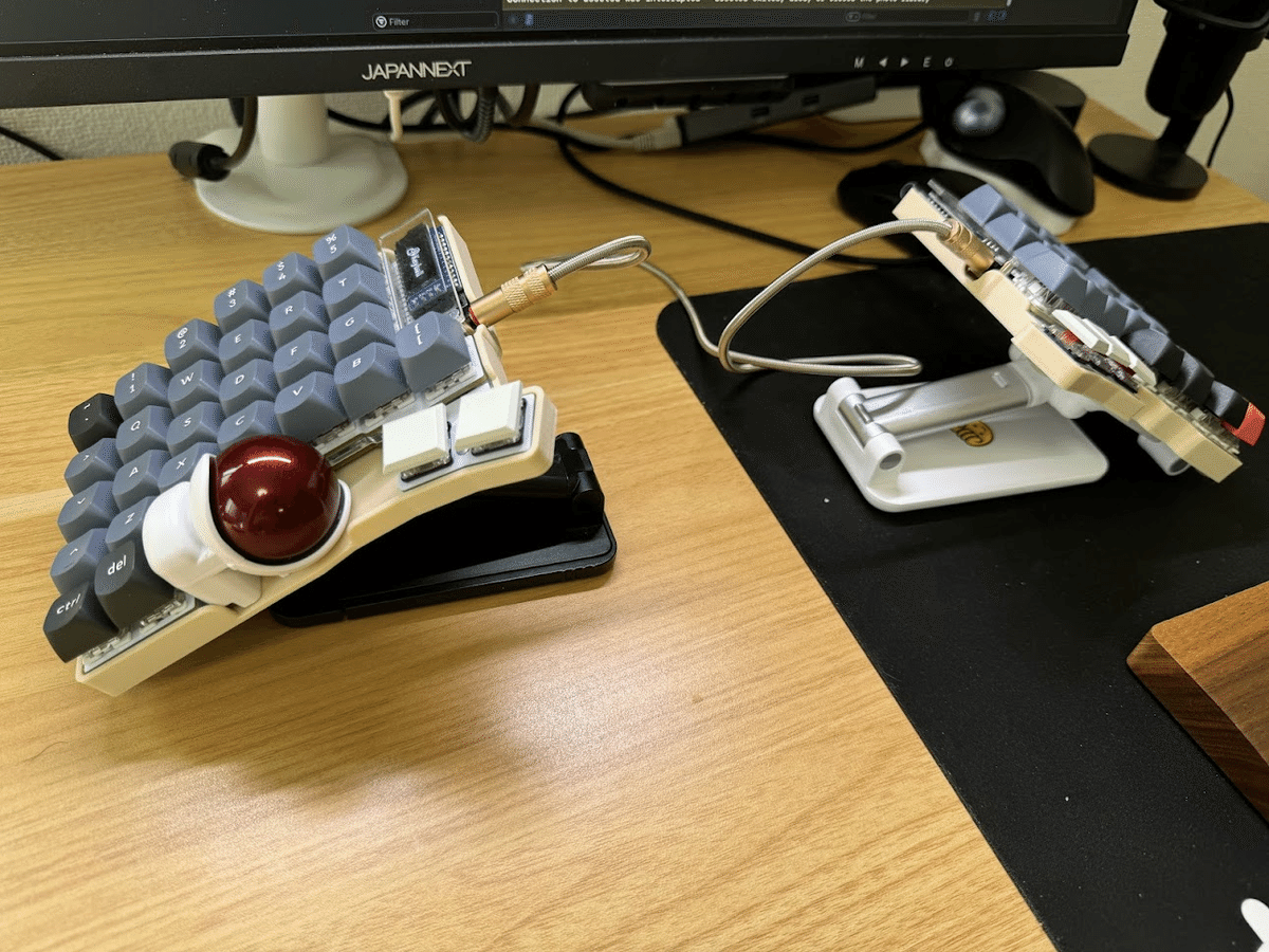 トラックボール付きキーボード「Keyball61」1ヶ月の利用レビュー トラックボール付きキーボード「Keyball61」1ヶ月の利用レビュー