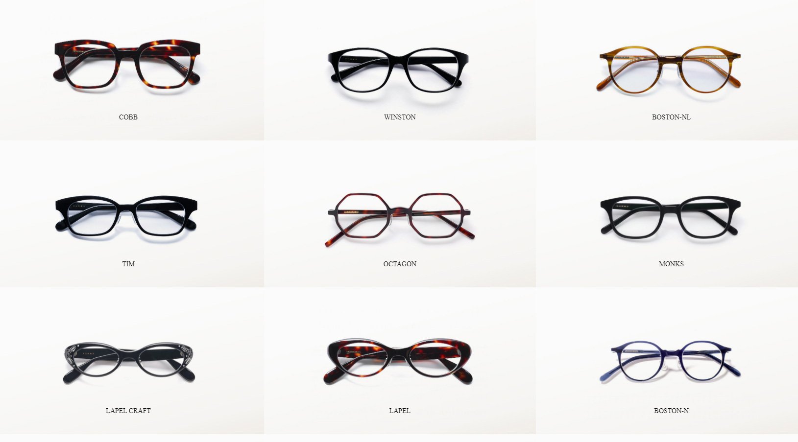 白山眼鏡店 TIM （TIM｜ORIGINAL FRAME ｜ 白山眼鏡店 – HAKUSAN