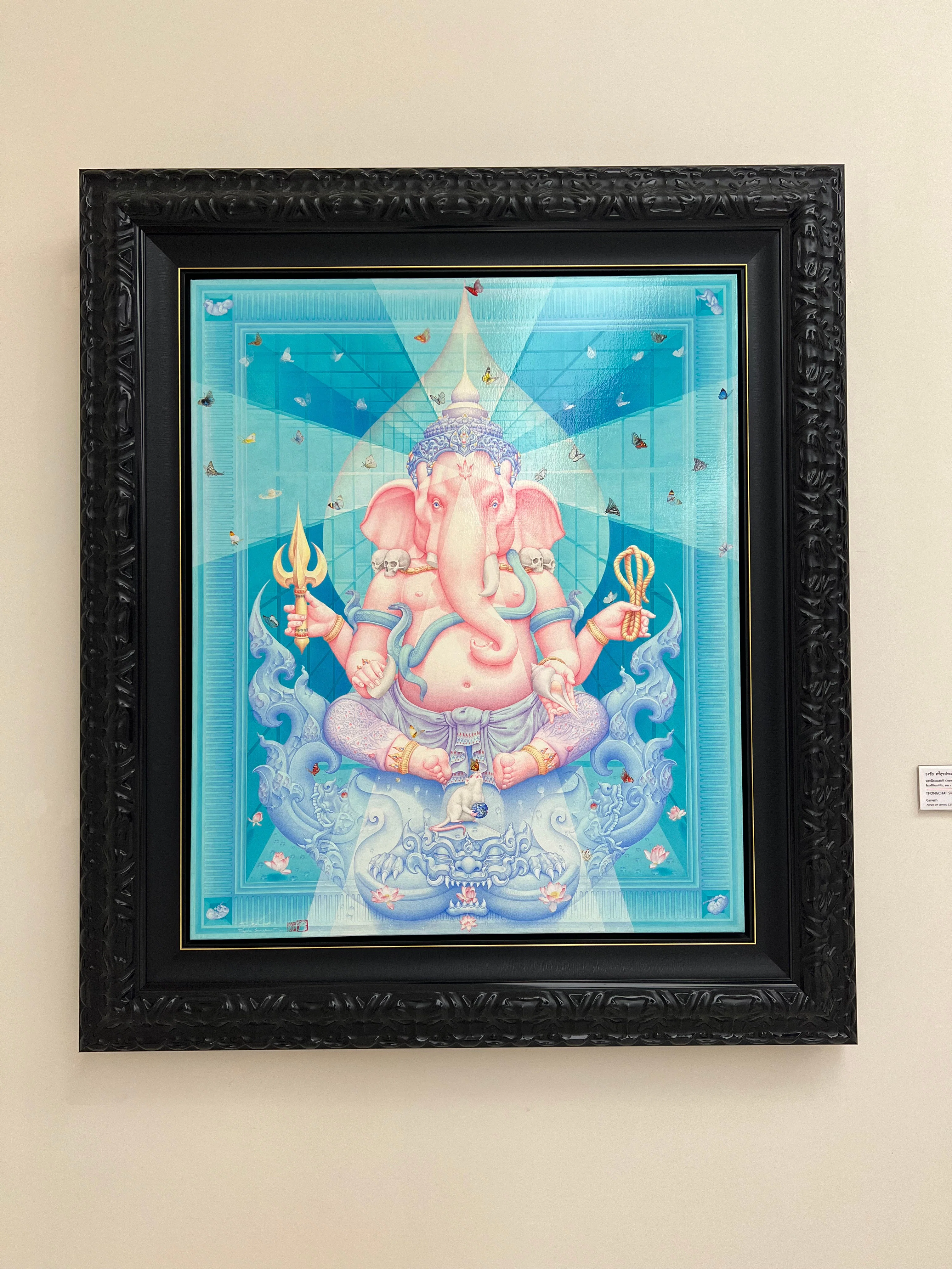 タイバンコクの有名な画家さんの油絵です。｜家具・インテリア