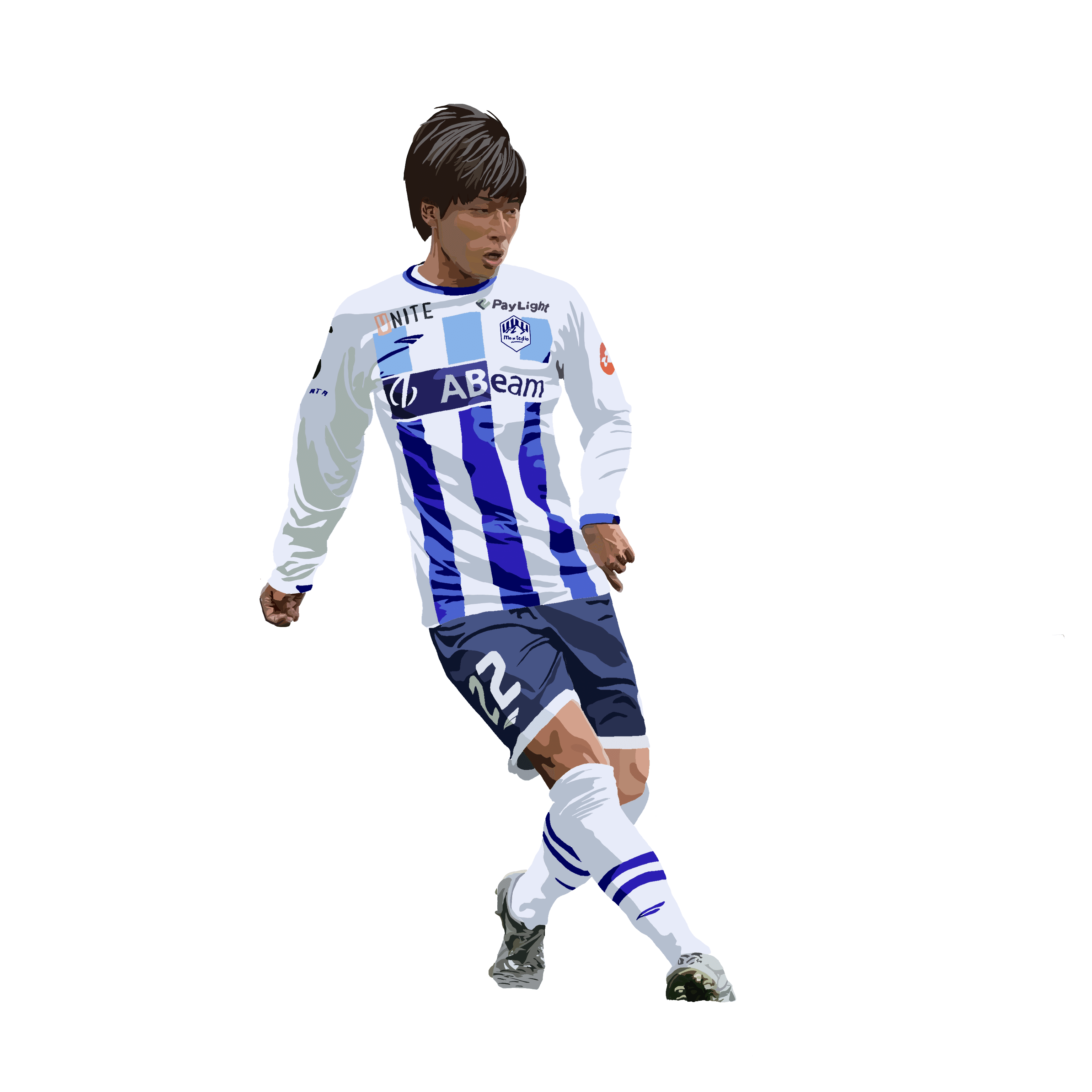 モンテディオ山形】城和隼颯イラスト｜442 /よんよんに。