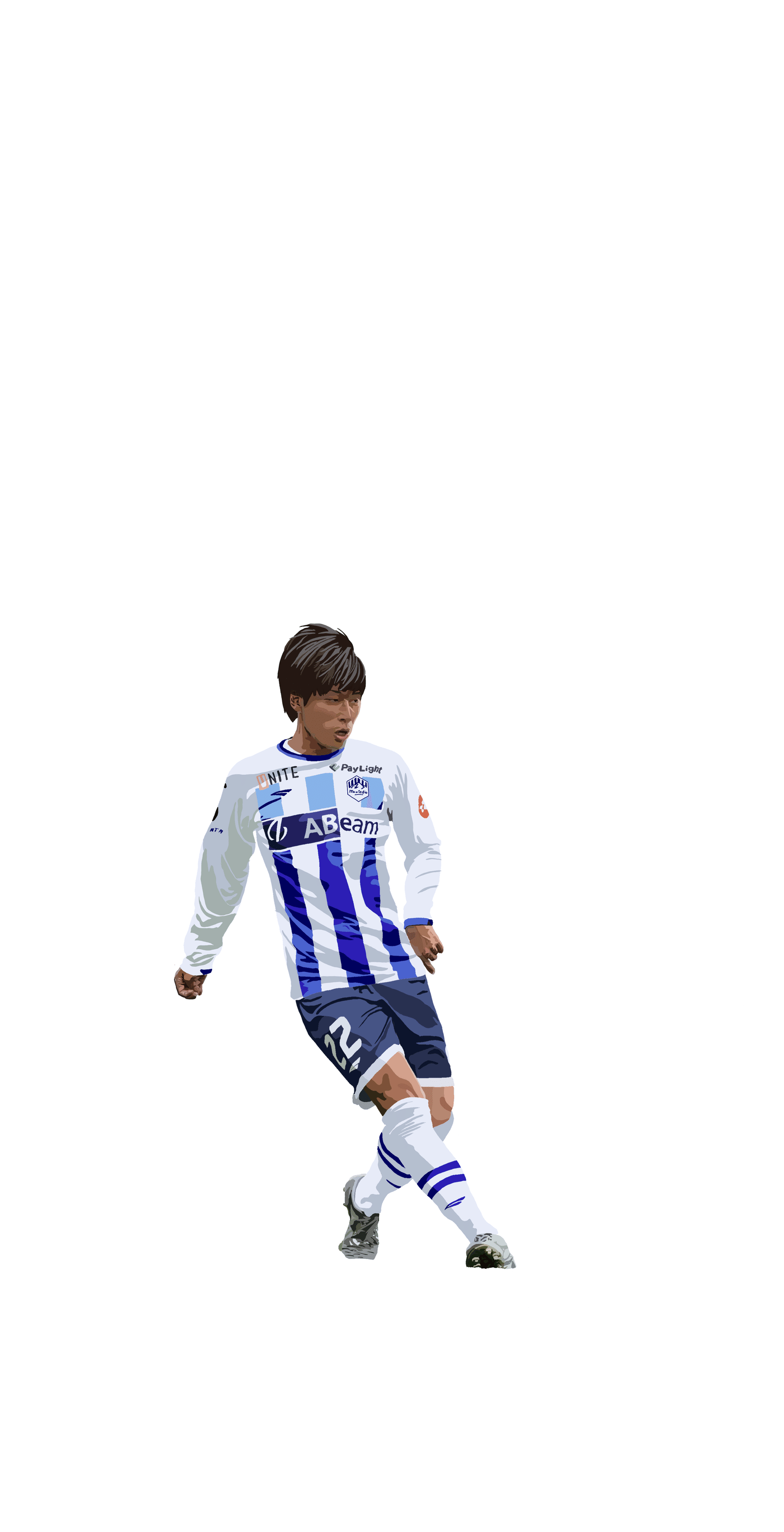 モンテディオ山形】城和隼颯イラスト｜442 /よんよんに。