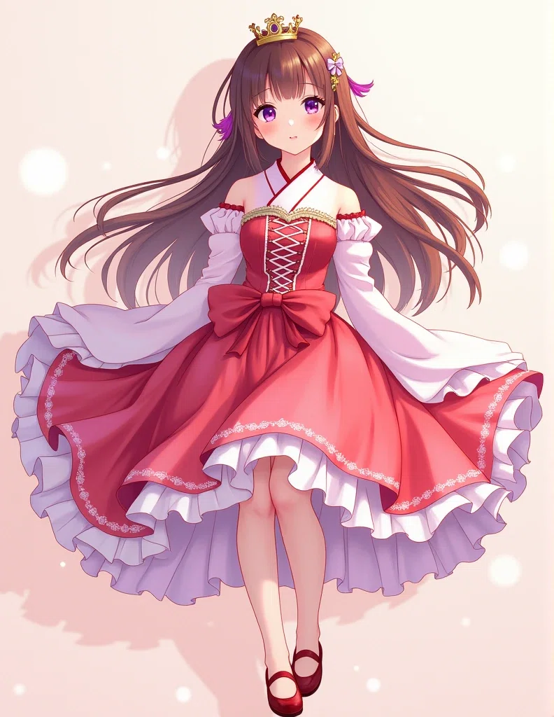 ♯12 お姫様の絵 2｜にゃおりん｜線画イラスト練習中