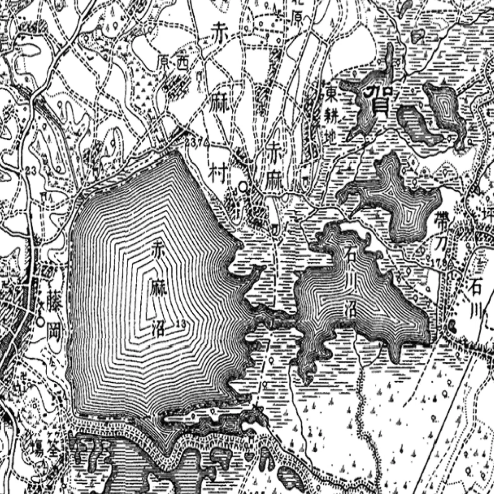 旧版地形図の水部表現をPythonで｜arukazan