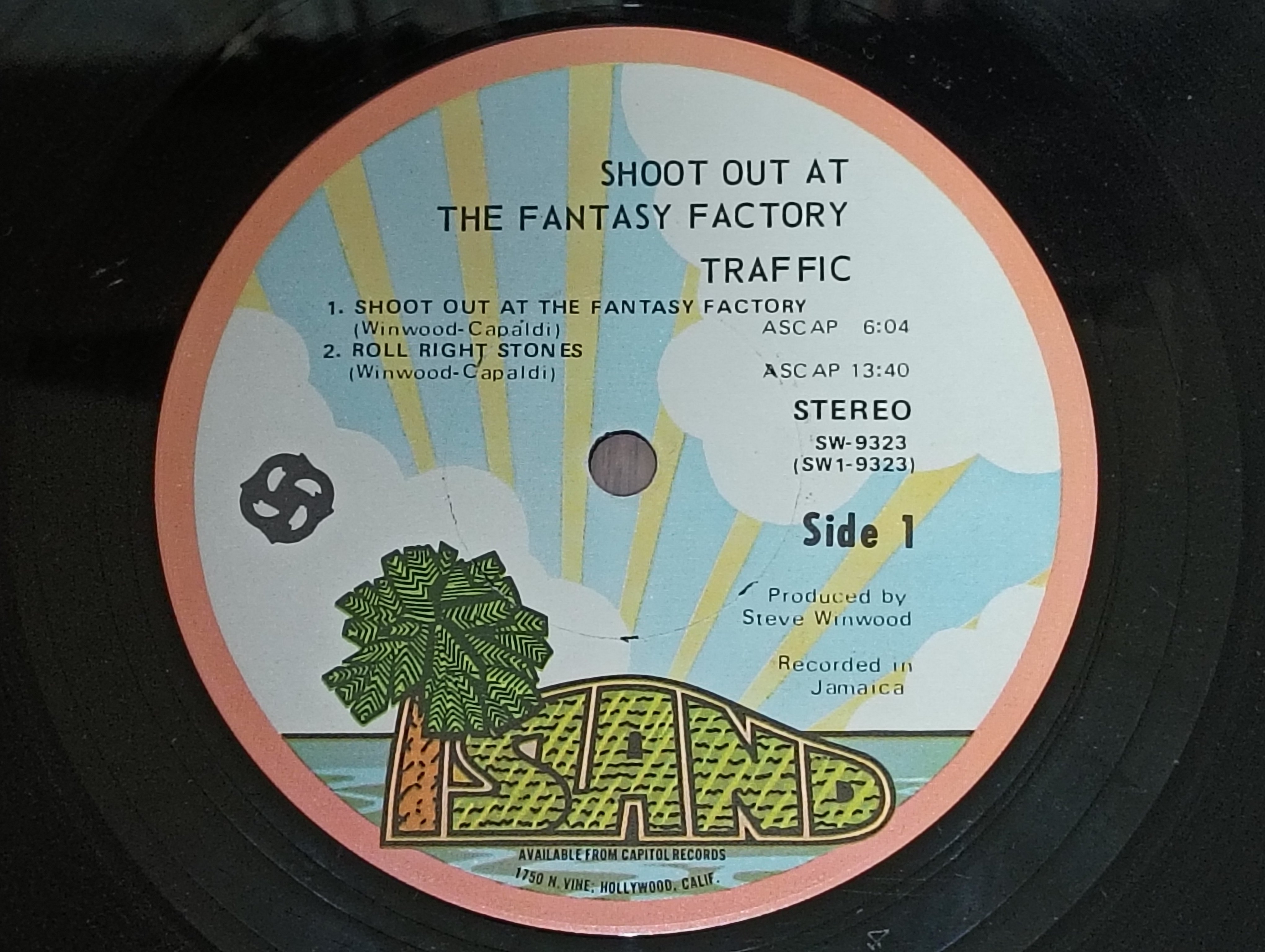 Shoot Out at the Fantasy Factory】(1973) Traffic マッスル