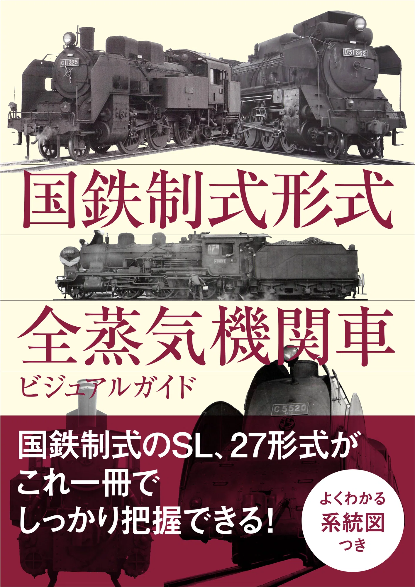 国鉄のSL、27形式をビジュアルで一挙紹介『国鉄制式形式 全蒸気 国鉄のSL、27形式をビジュアルで一挙紹介『国鉄制式形式 全蒸気