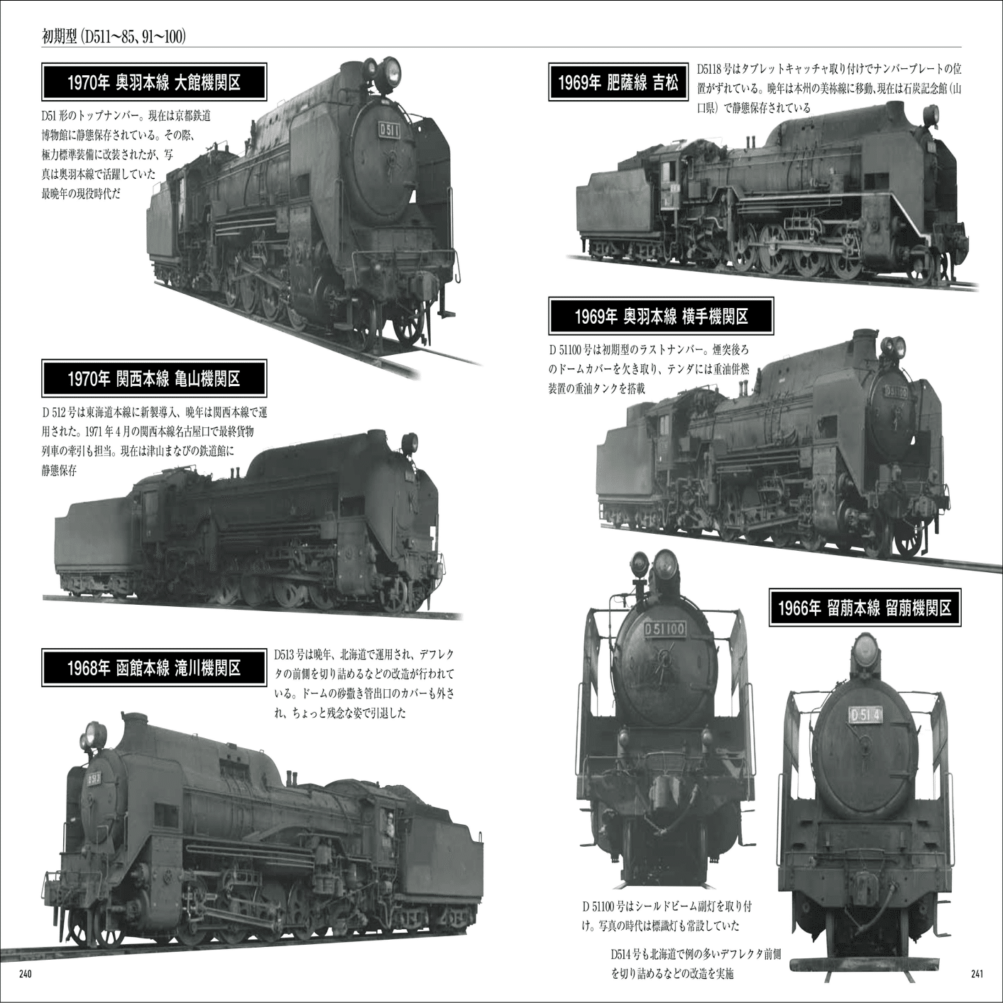 国鉄のSL、27形式をビジュアルで一挙紹介『国鉄制式形式 全蒸気機関車